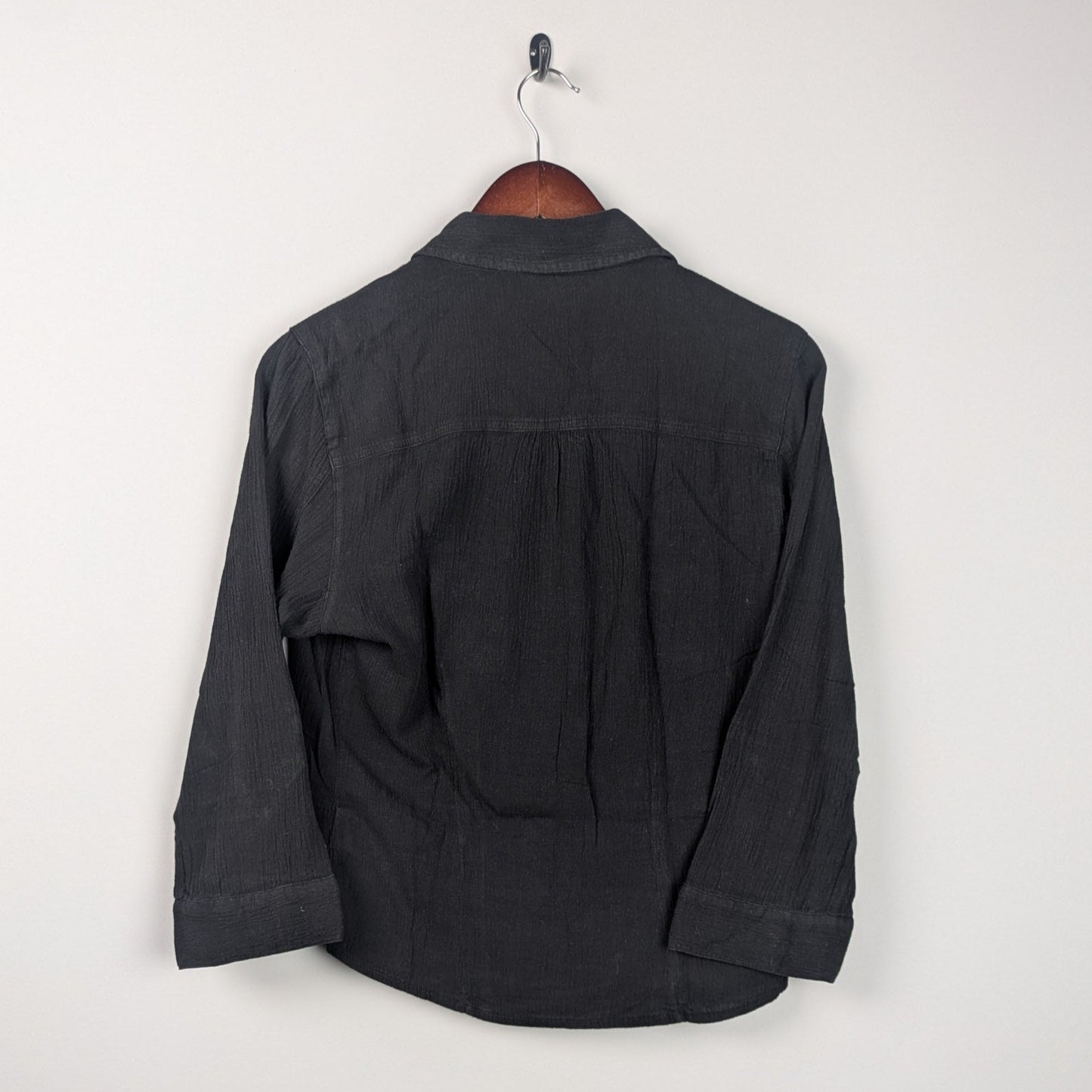 Black Casual Shacket