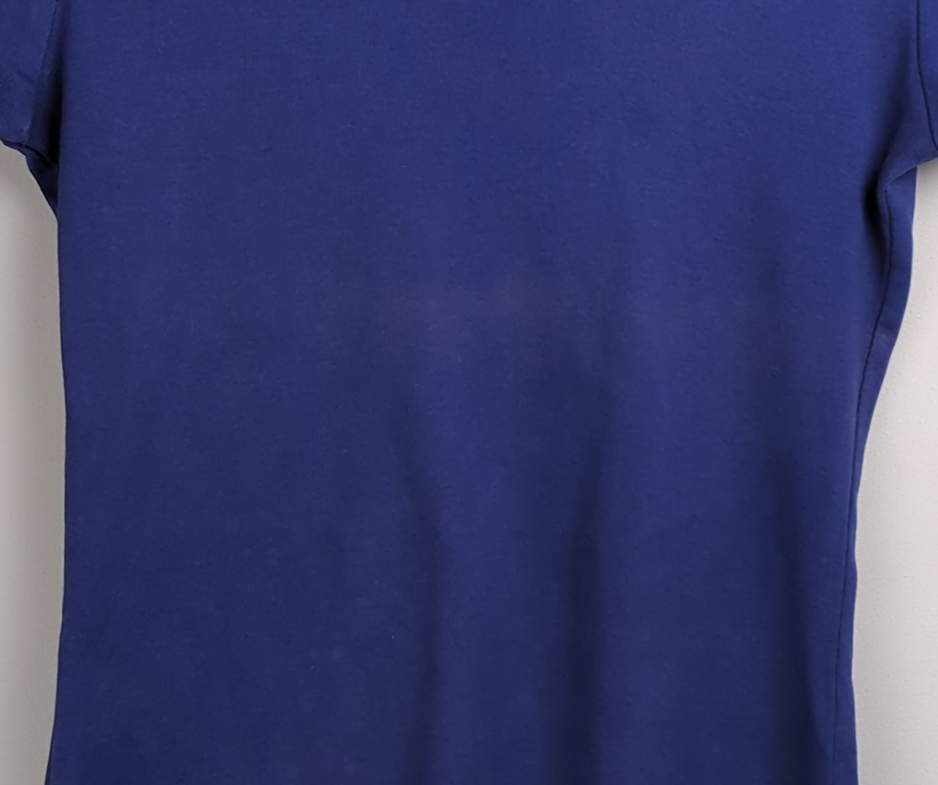 M&S Short Sleeve Blue Tshirt - Stained