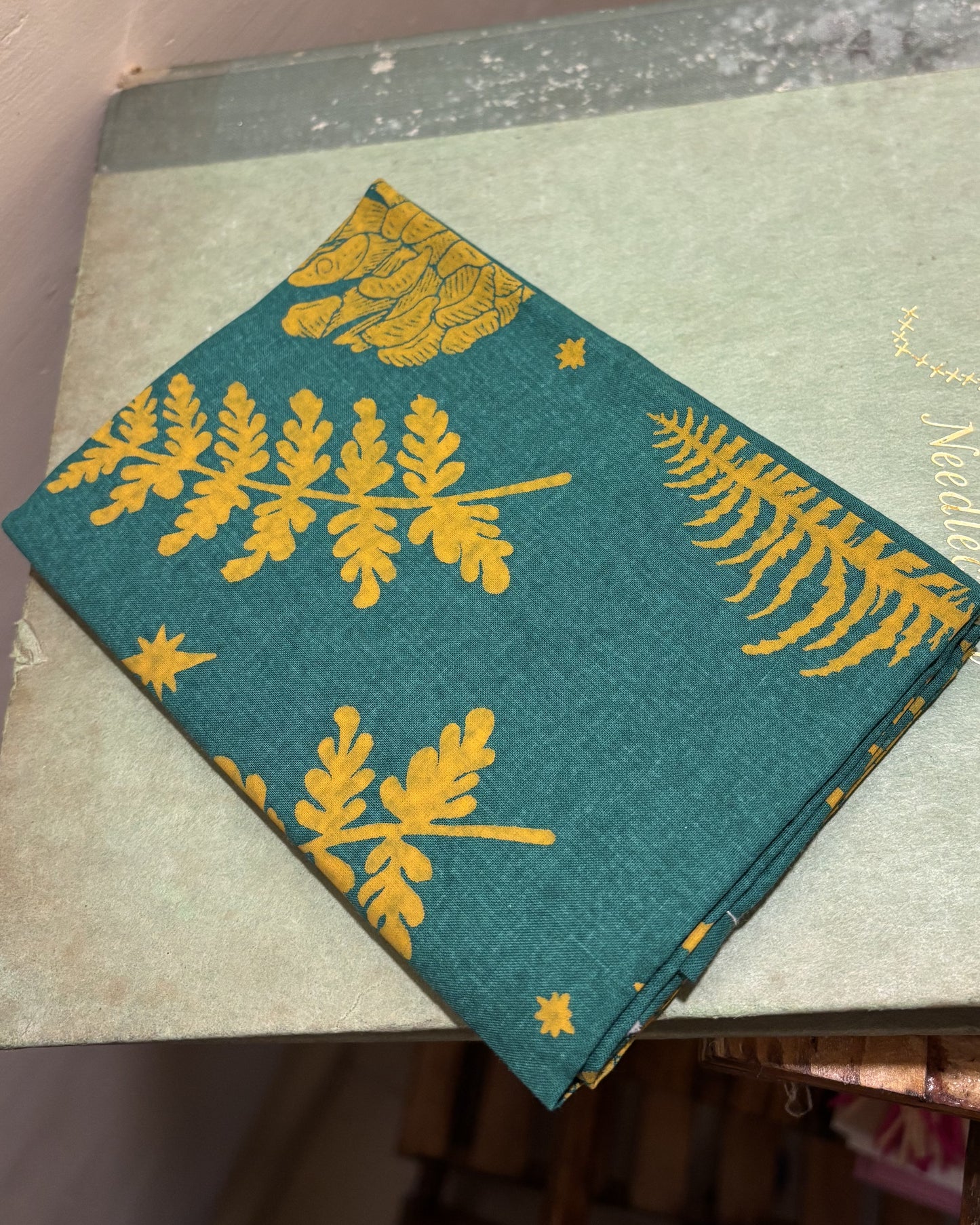 Green Foliage Bandana