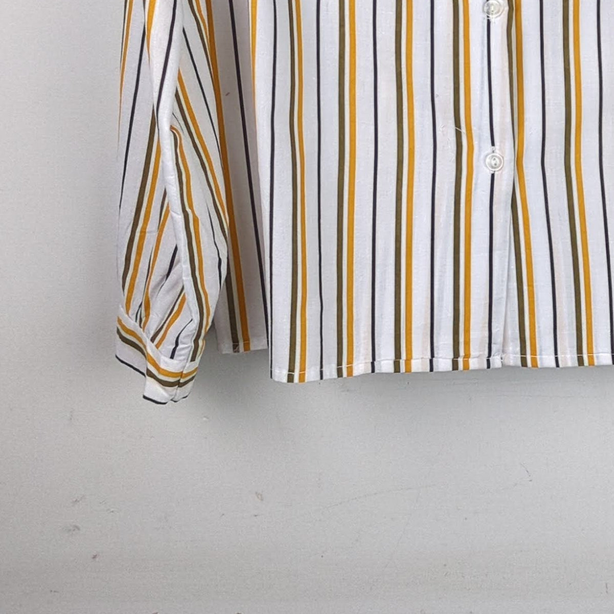 Striped Button-Up Shirt