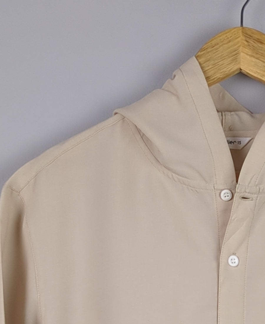 Hooded Beige