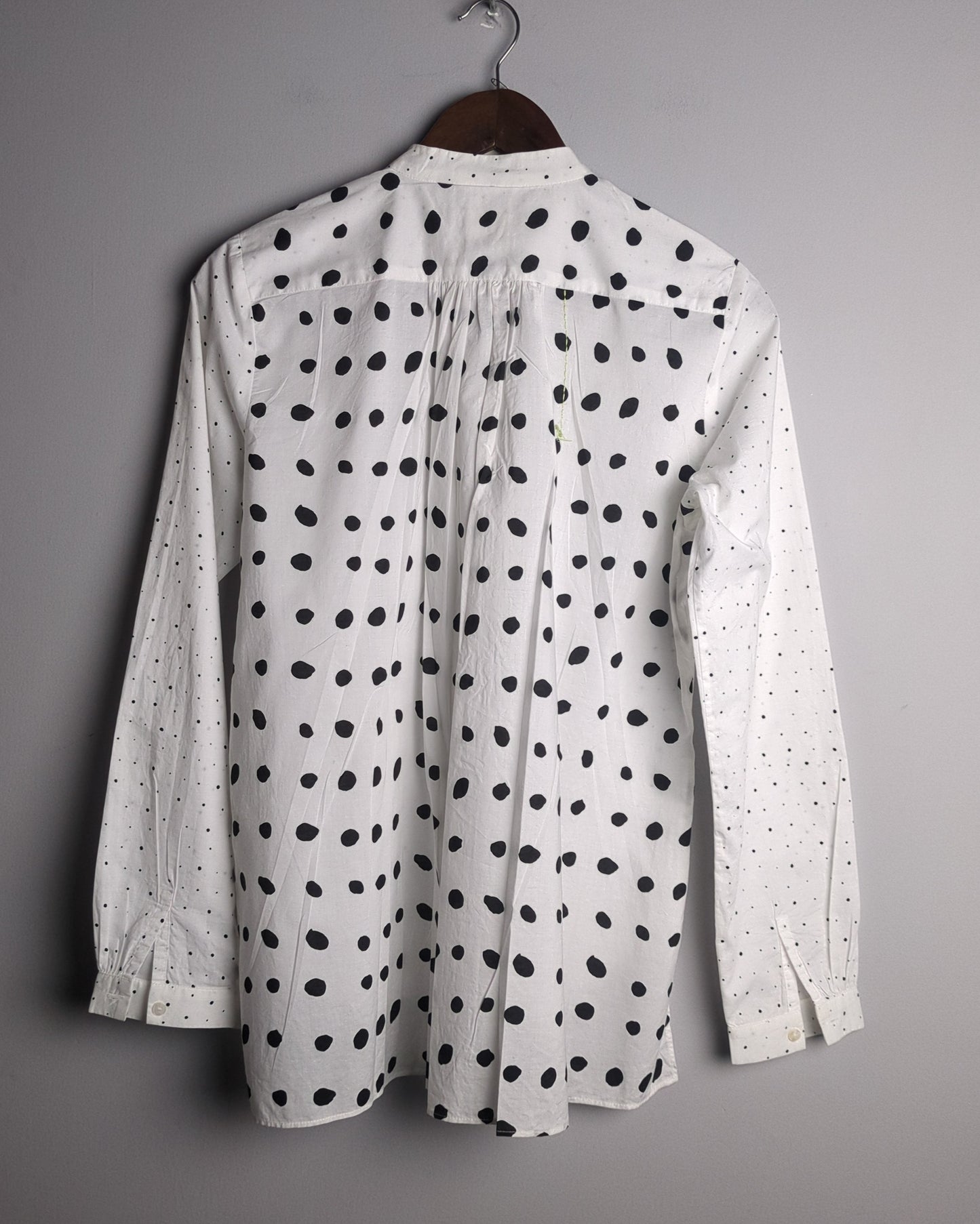 Nicobar White Dot Blouse