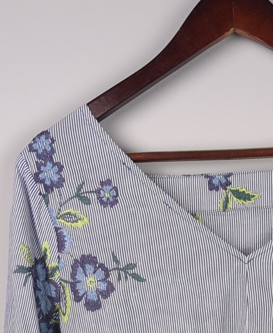 Floral Stripes