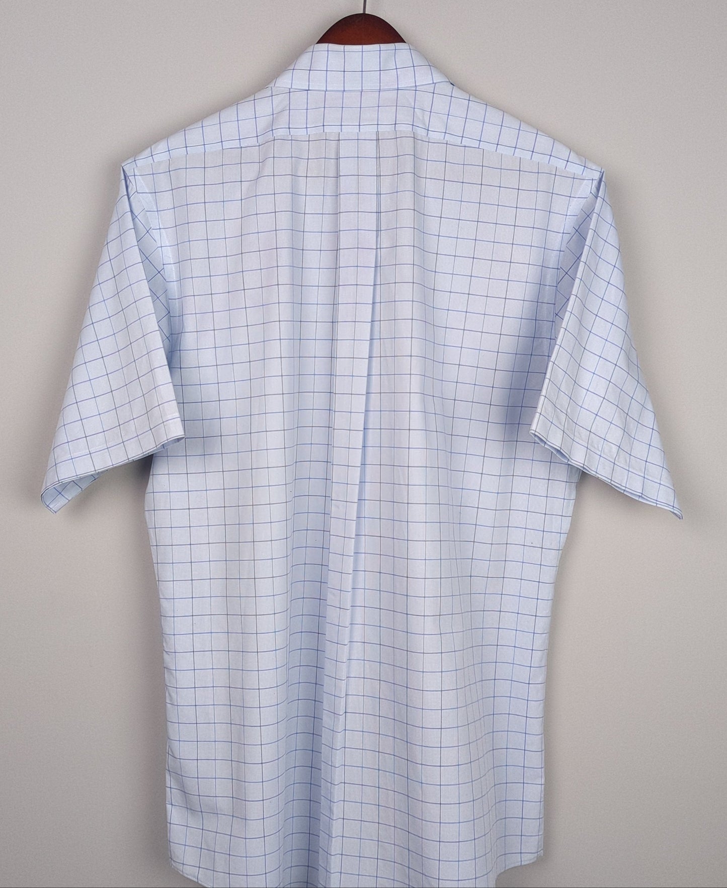 Brooks Brothers Checkered Blue Shirt