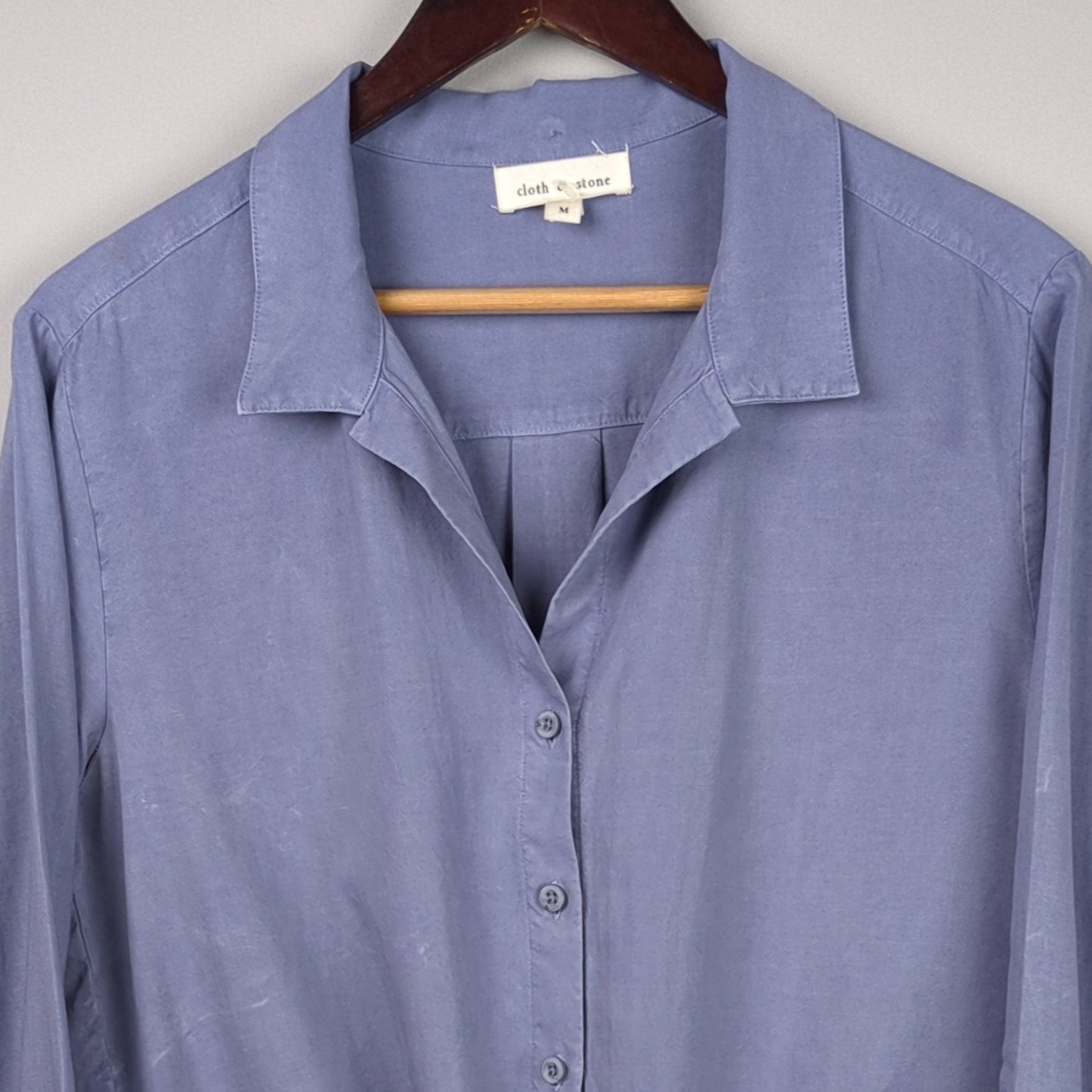 Periwinkle Tie-Front