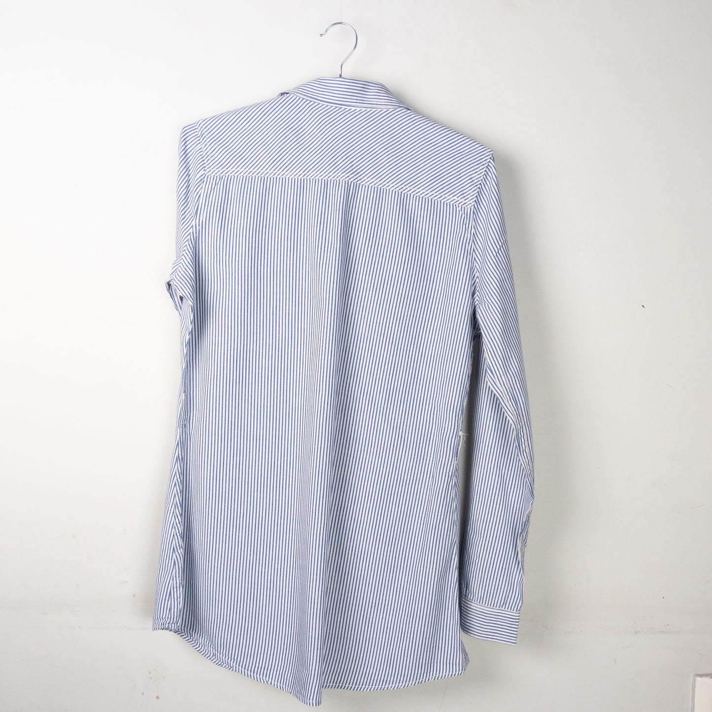 Striped Button-Up Shirt
