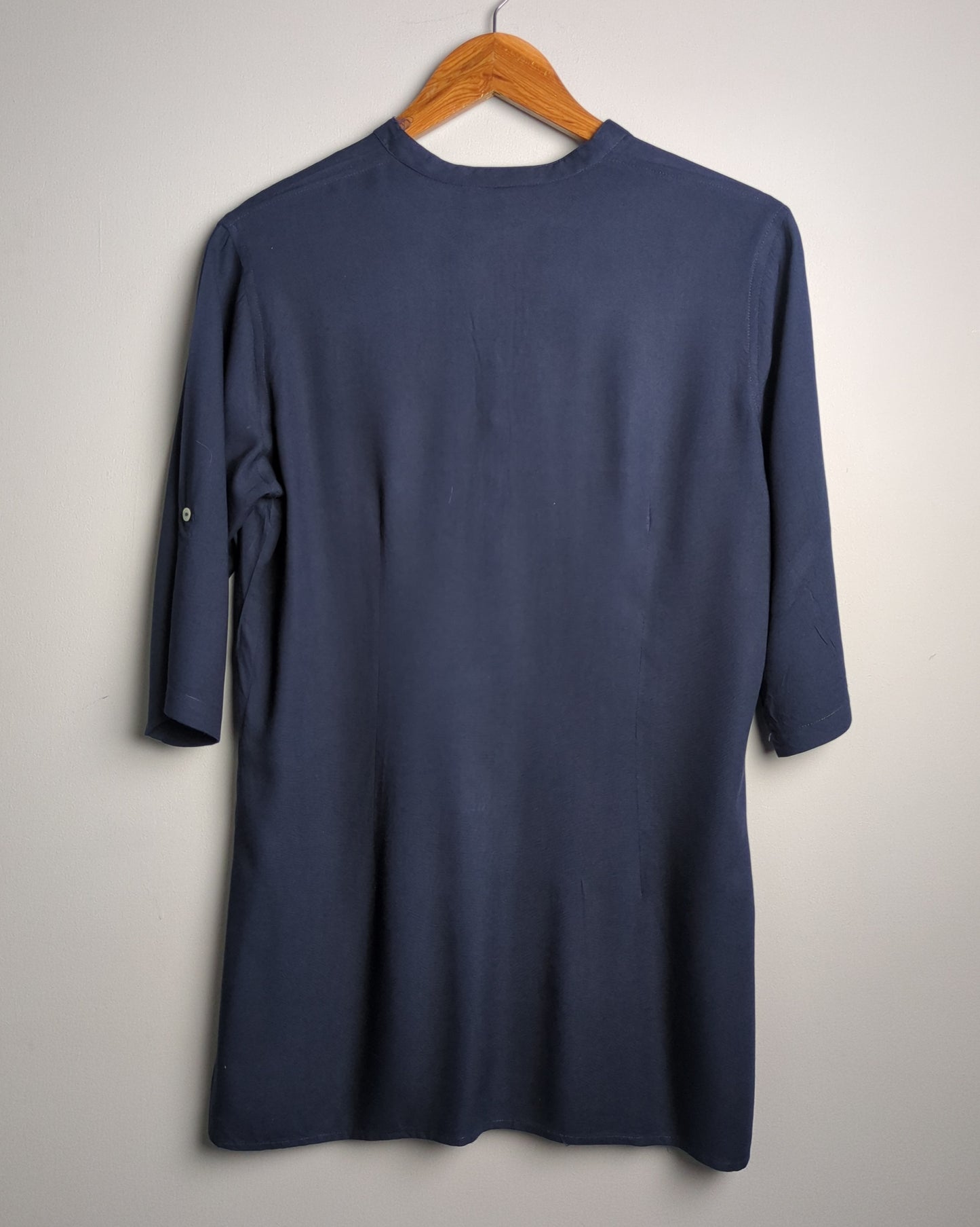 Cottonworld Blue Button Tunic