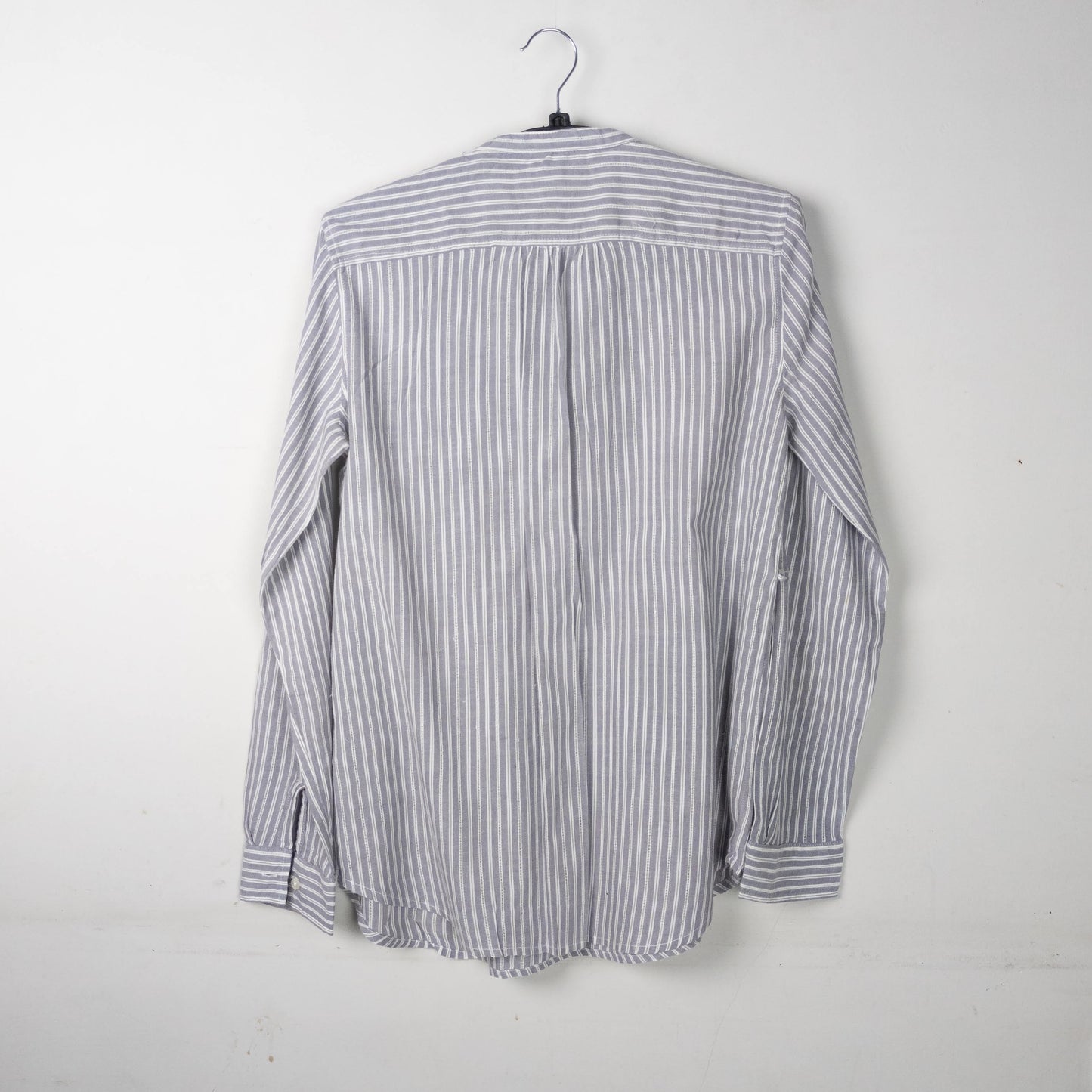 Striped Button-Up Blouse