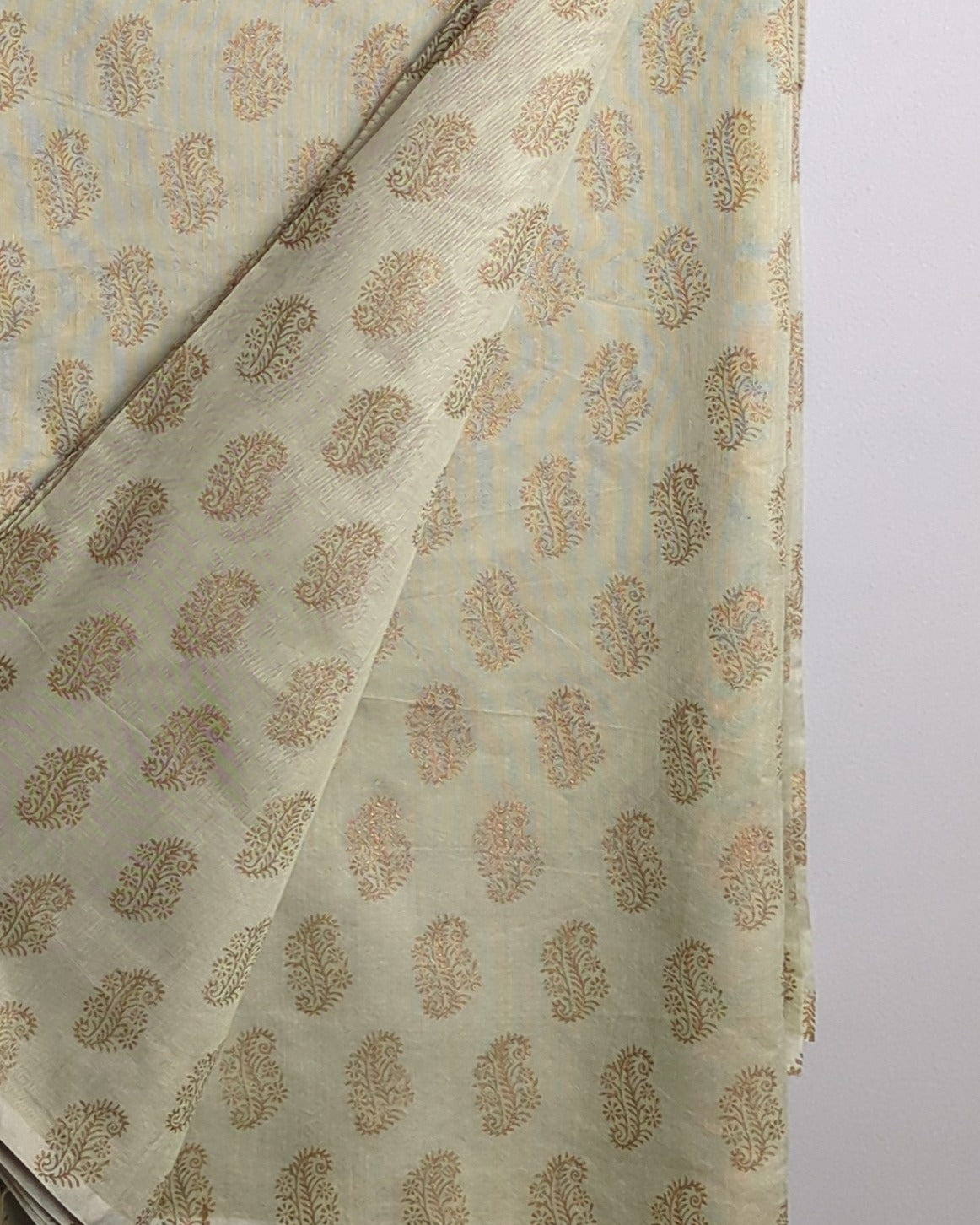 Beige Printed Fabric