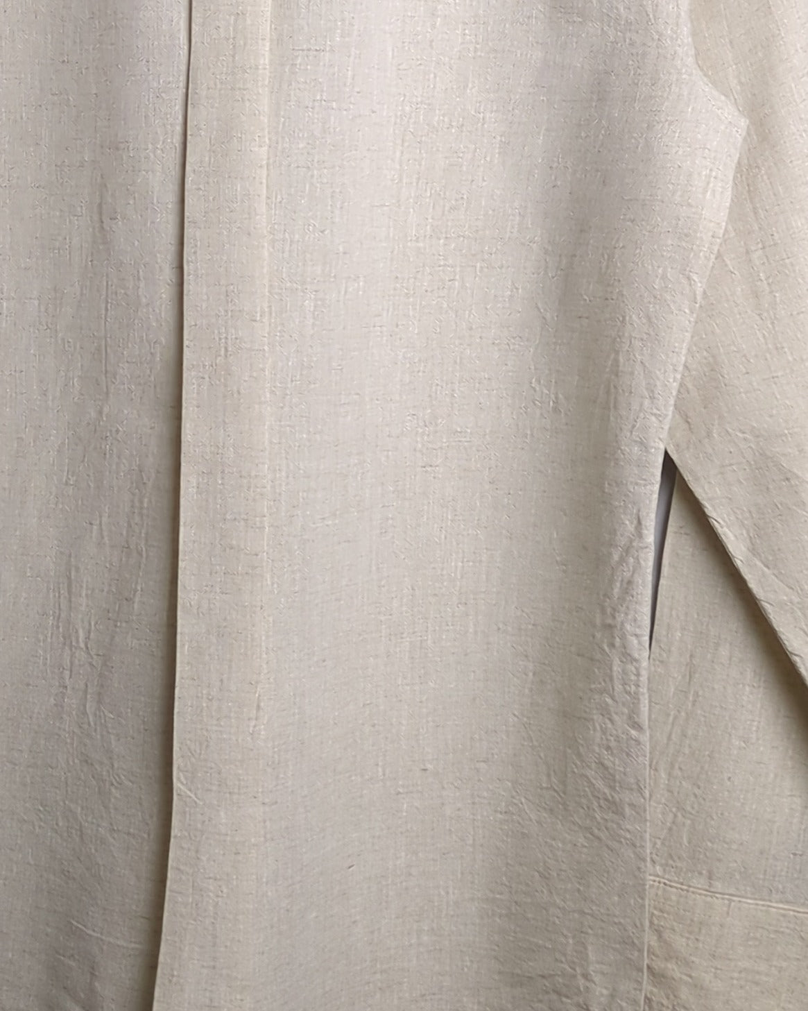 H&M Beige Linen Shirt