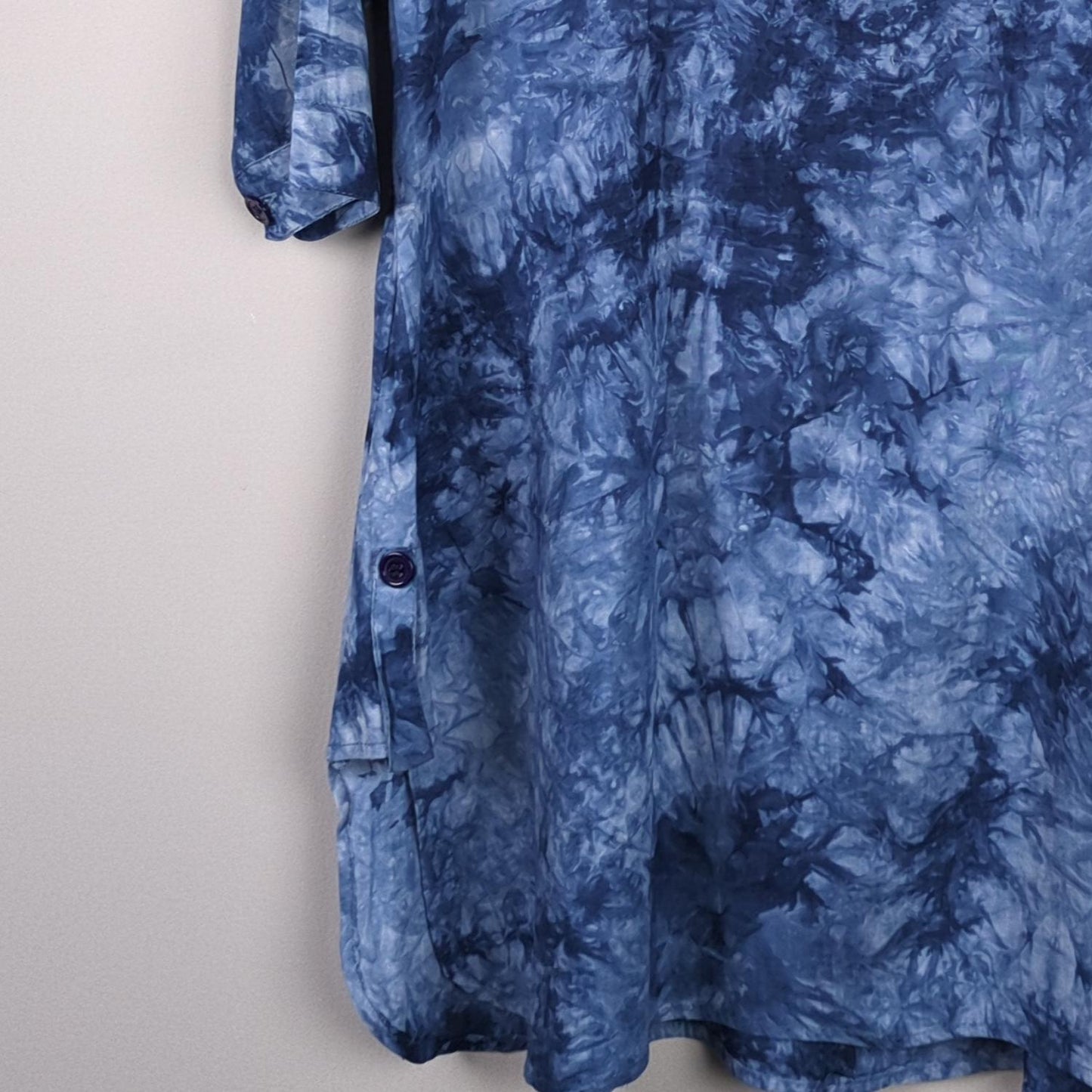 Tie Dye Button Up Kurti