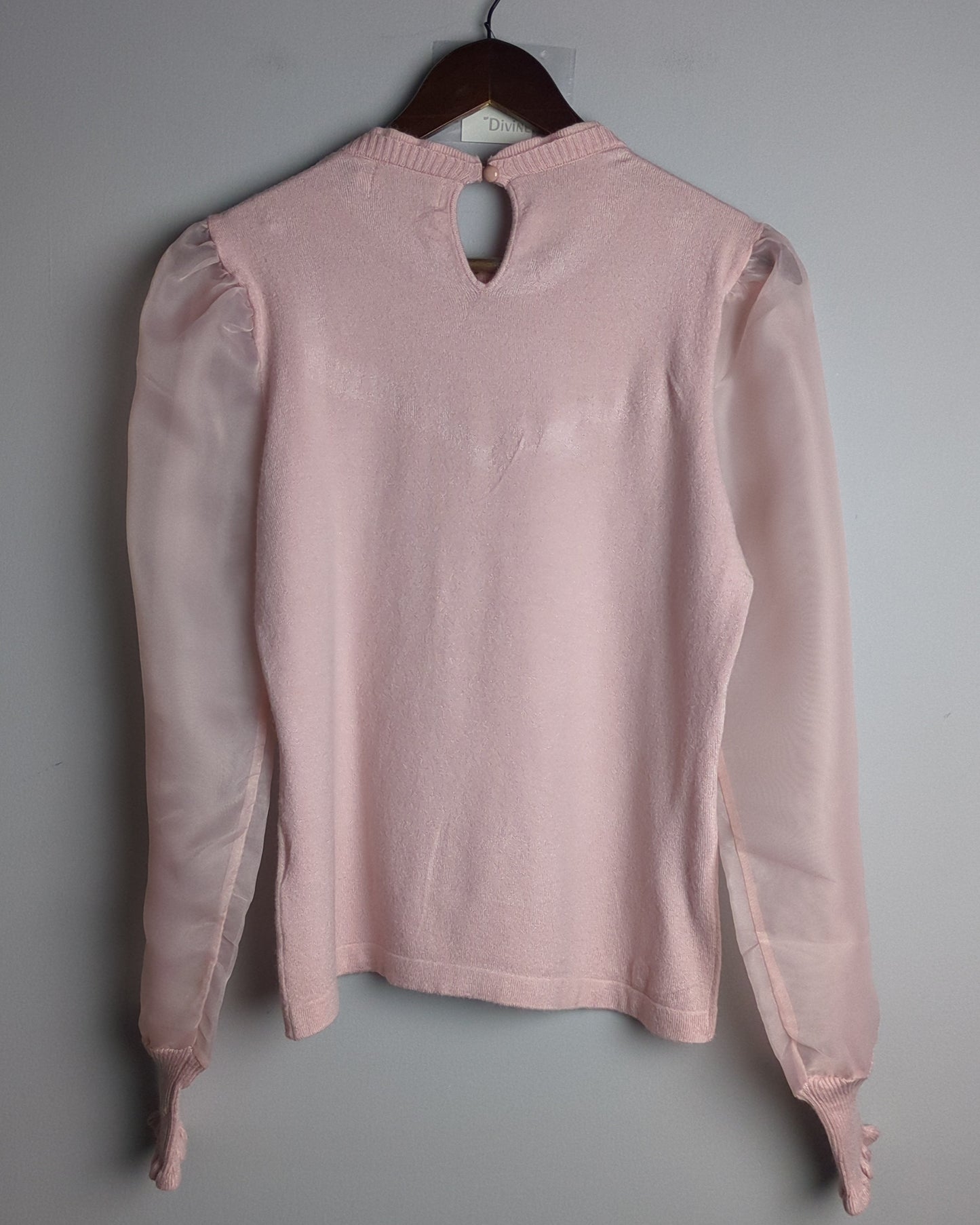 Cover Story Pink Ruffle Sweater