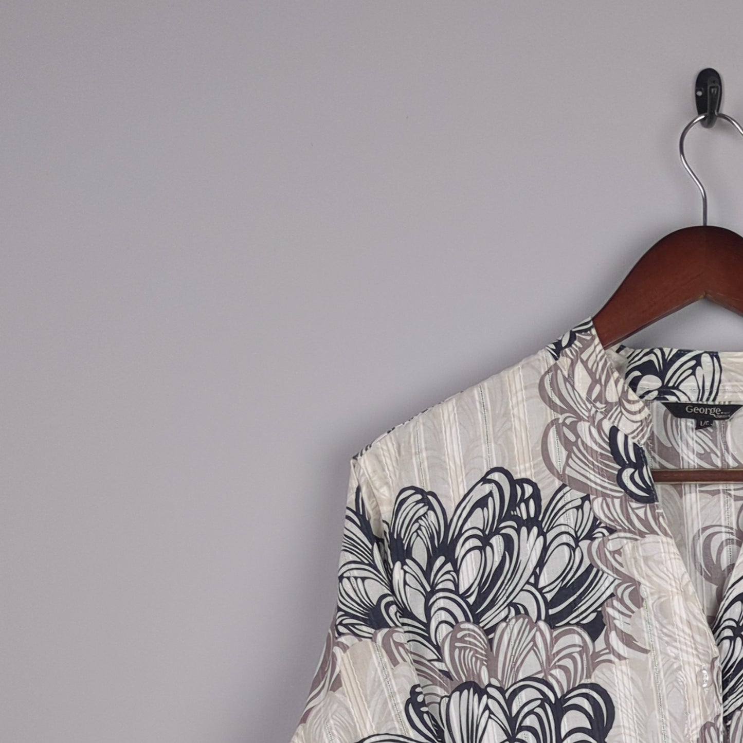 Printed Beige