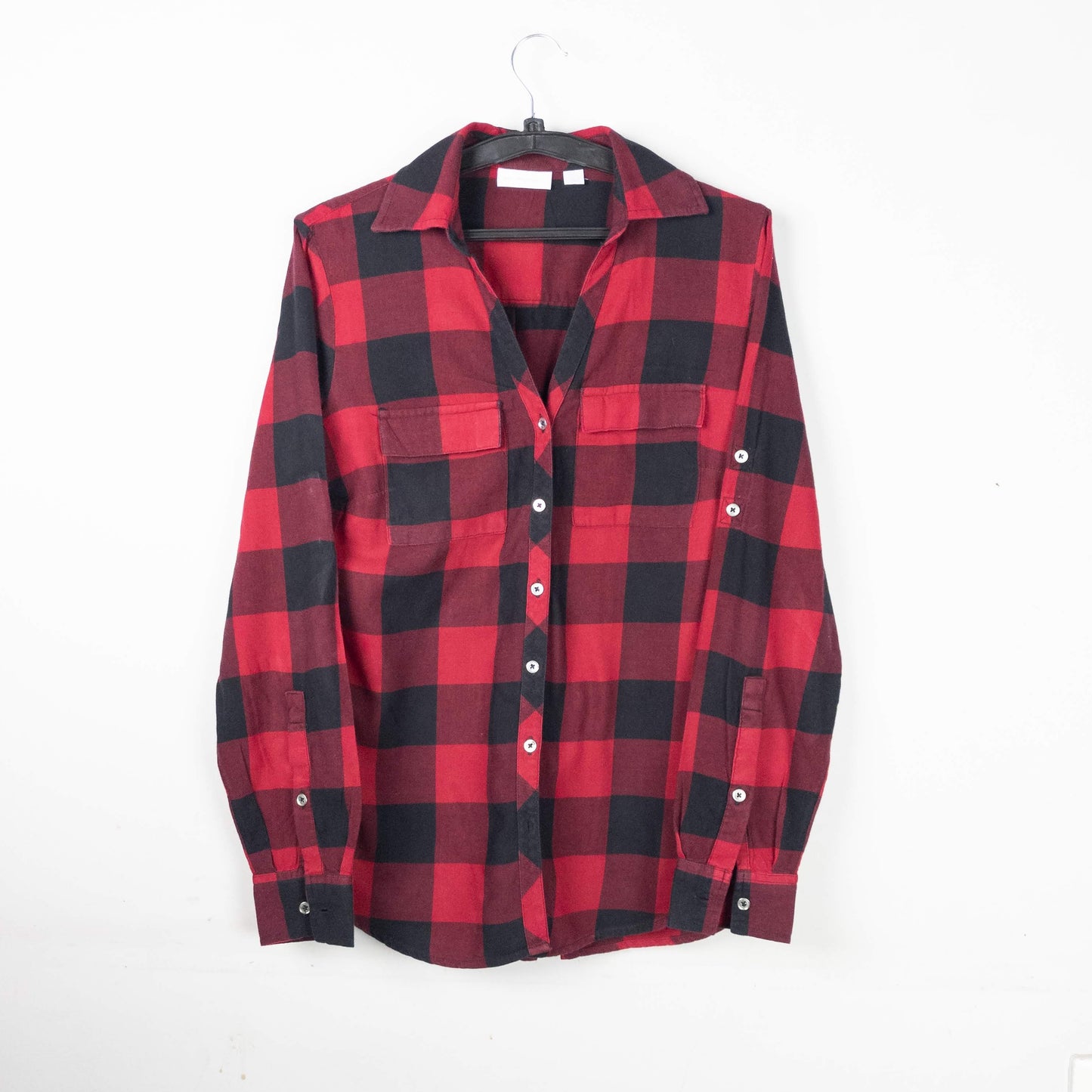 Red-Black Checkered Shirt