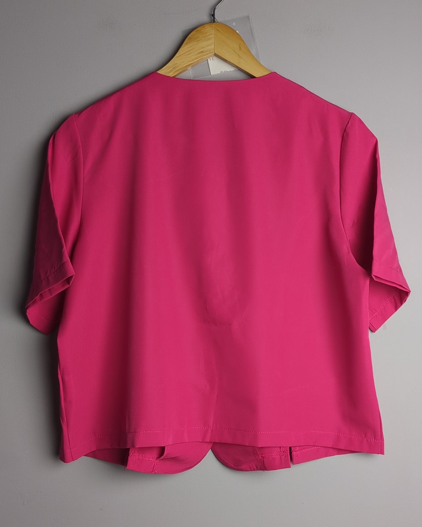 Savana Pink Buttoned Blouse