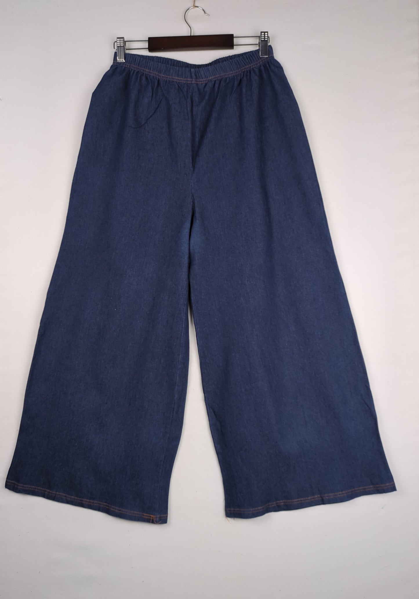 Denim Wide-Leg