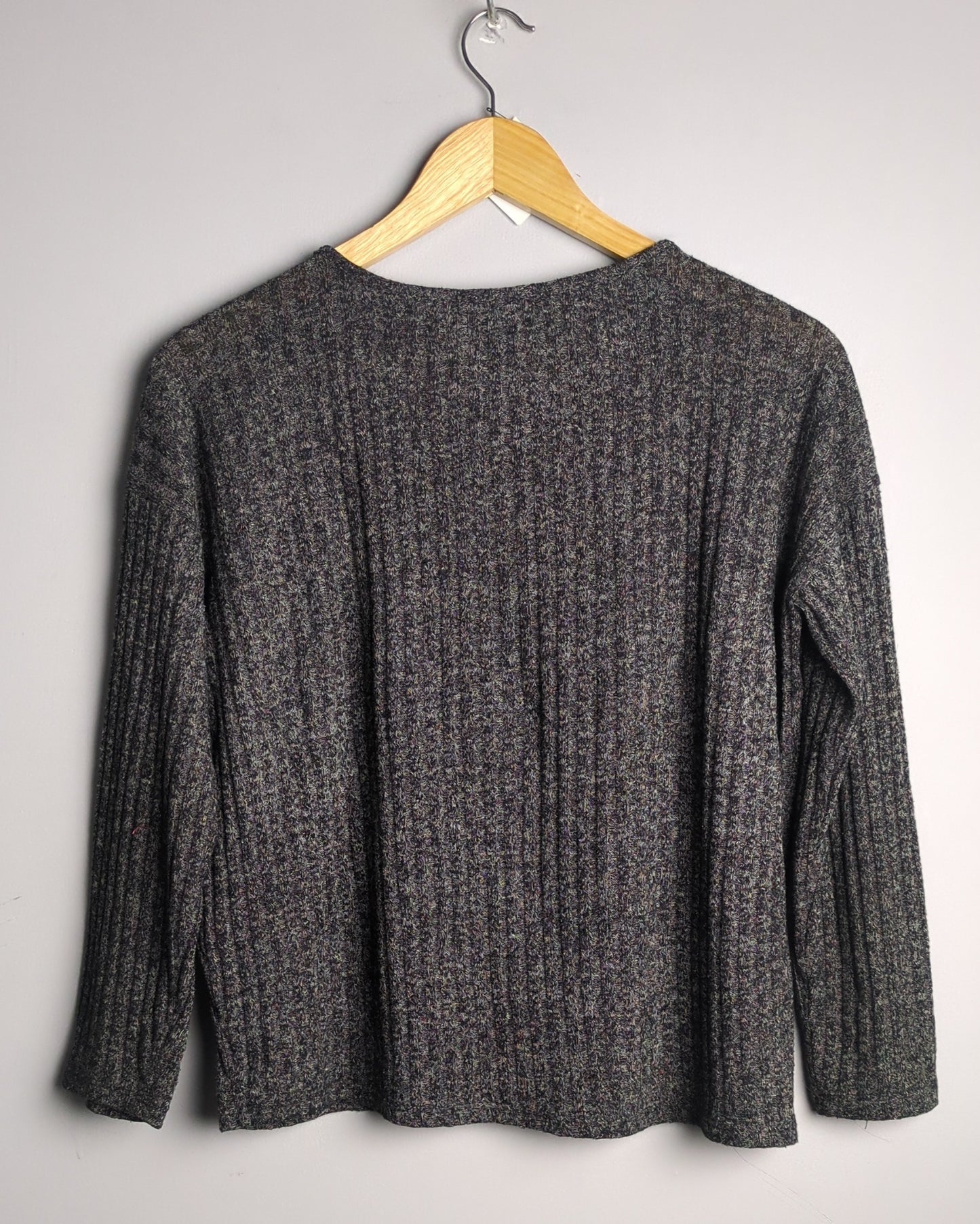 Forever 21 Gray Ribbed Sweater