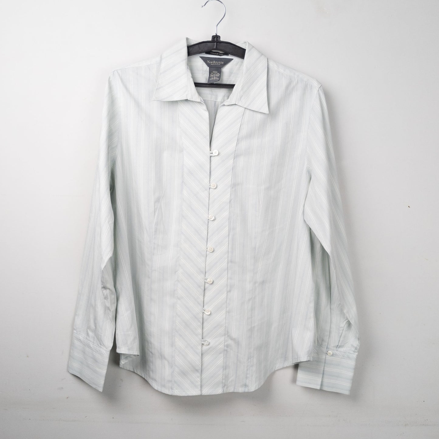 Striped Long-Sleeve Dress Shirt