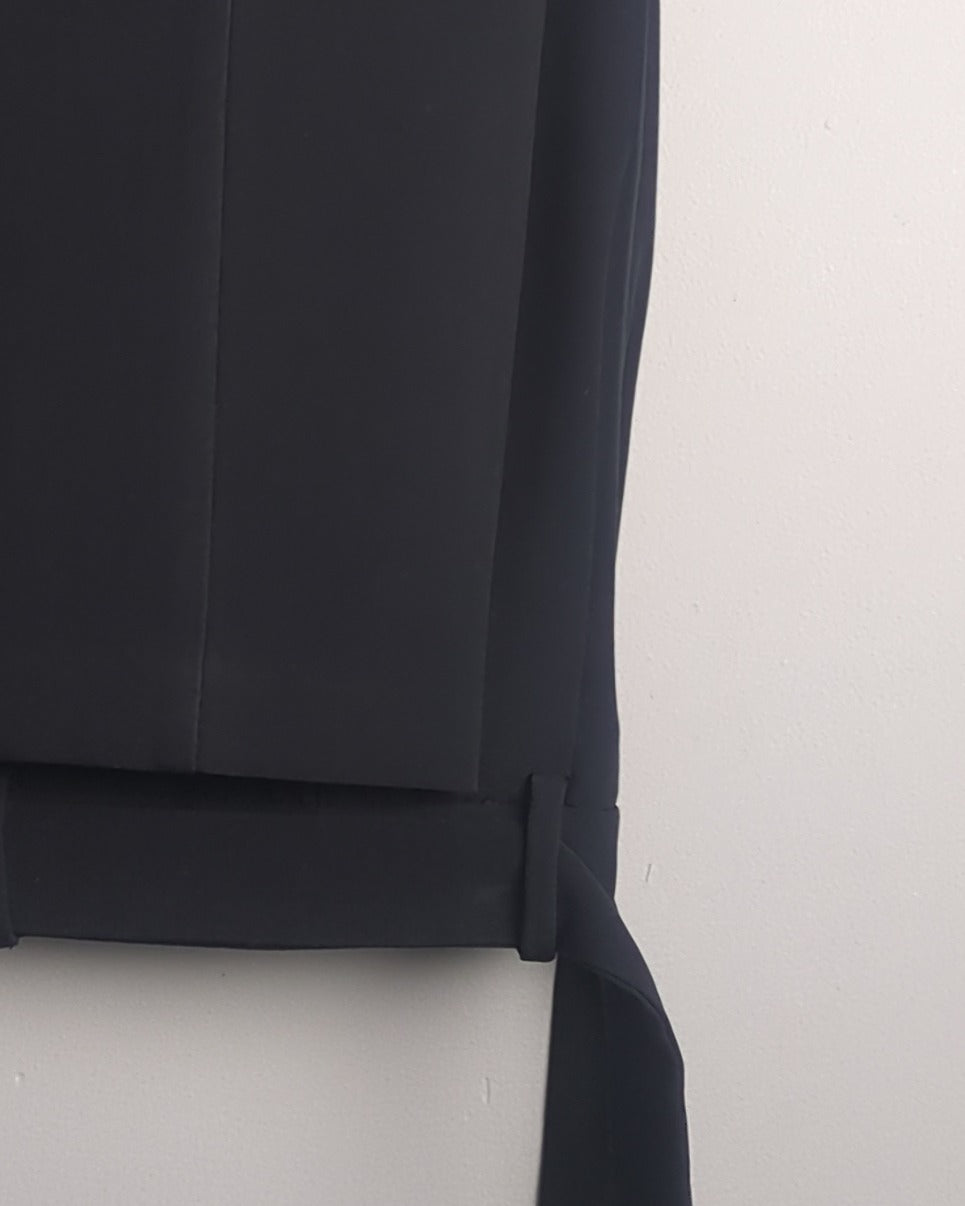 Promod Black Belted Trousers