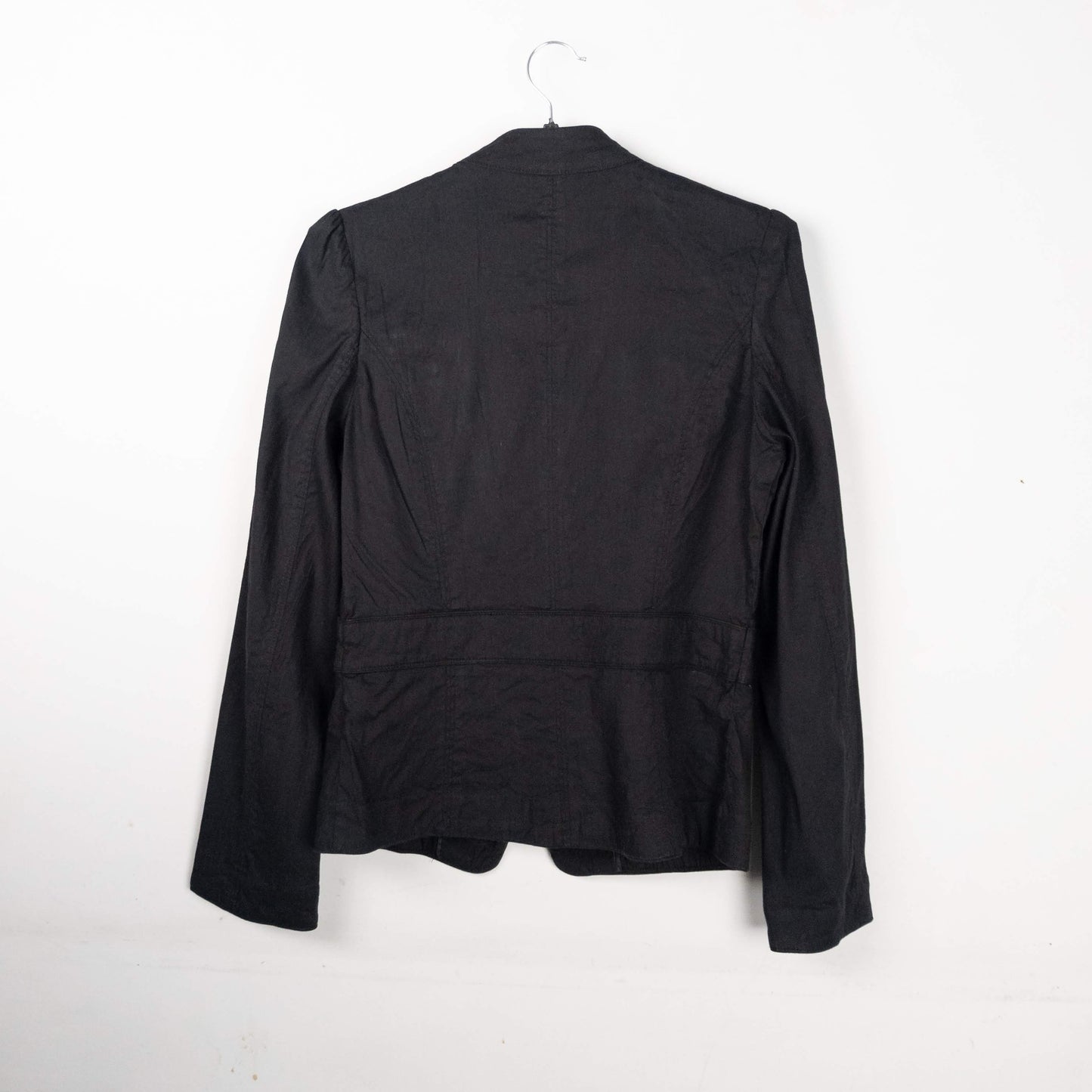 Black Military Style Shacket