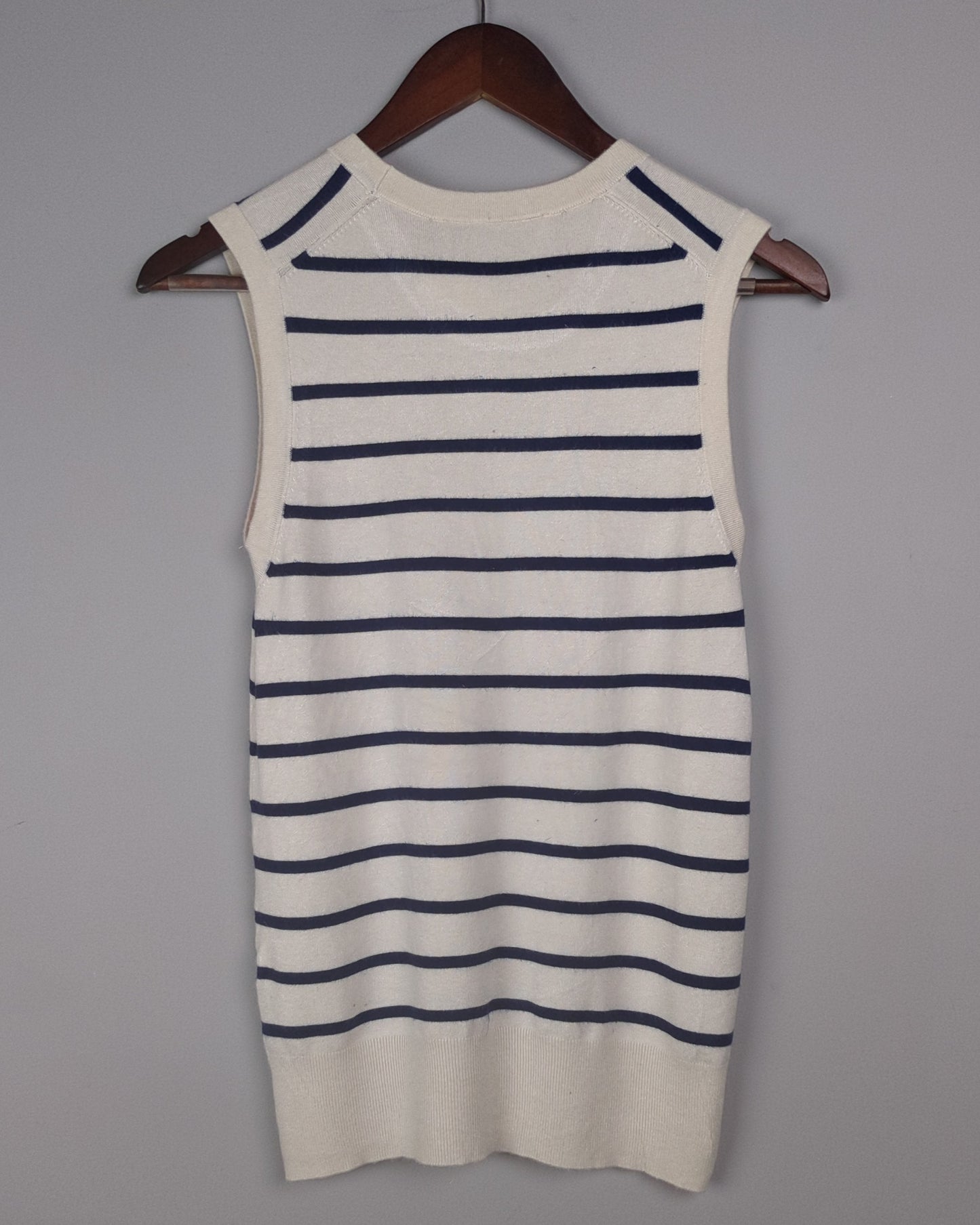Zara Beige Striped Tank