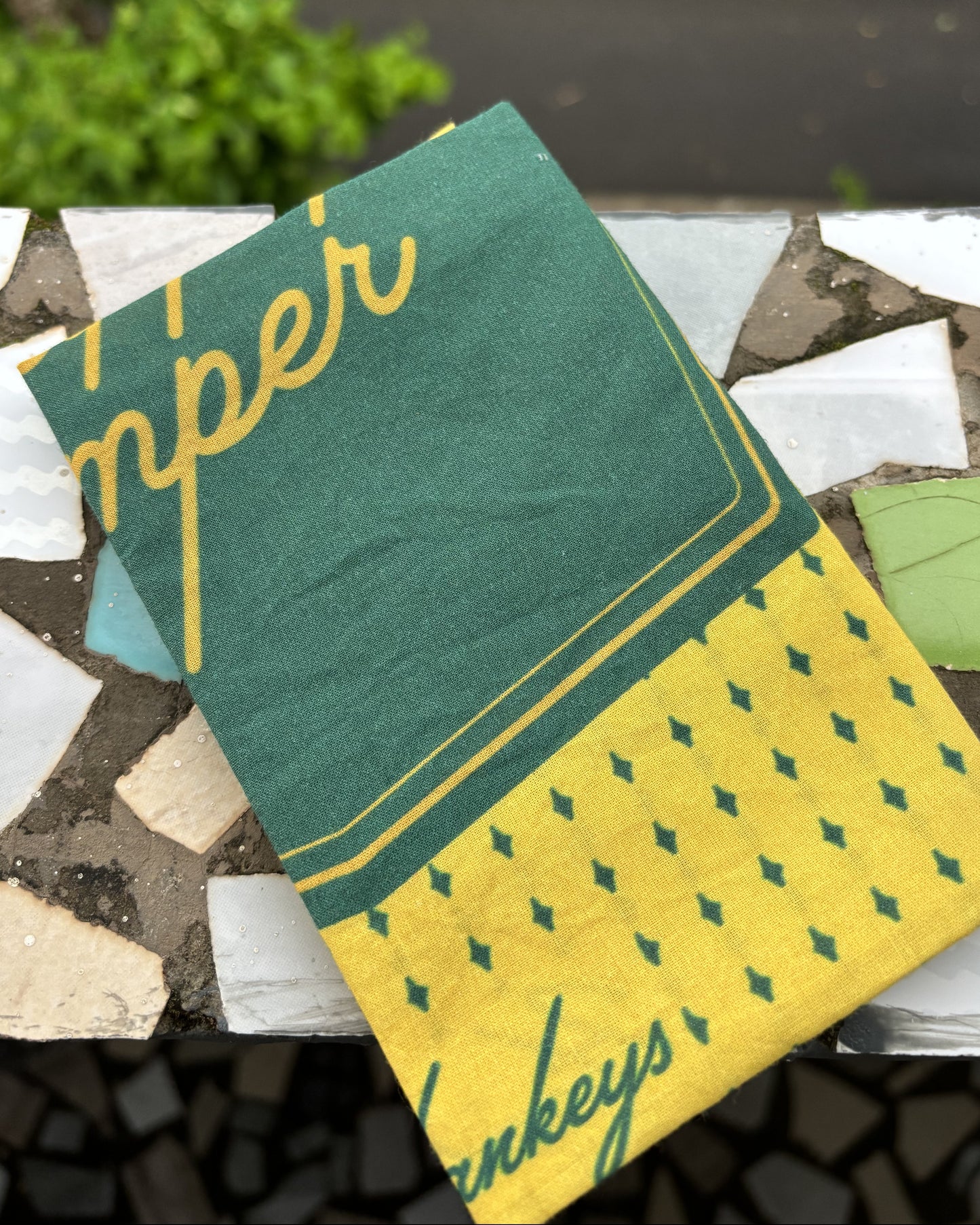 Green Graphic Bandana