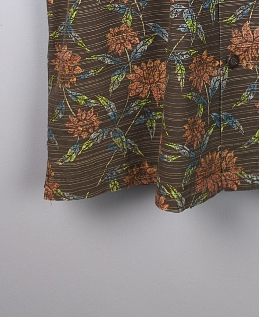 Floral Brown