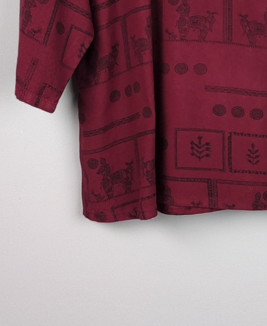 Maroon Motif