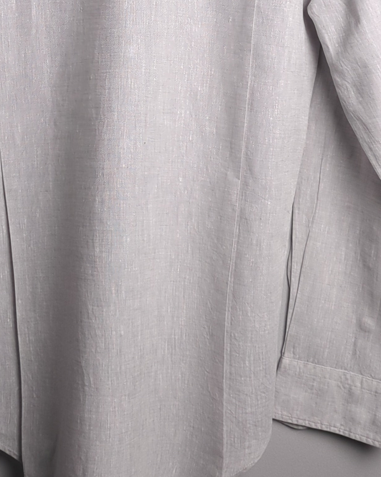 Uniqlo Gray Linen Shirt