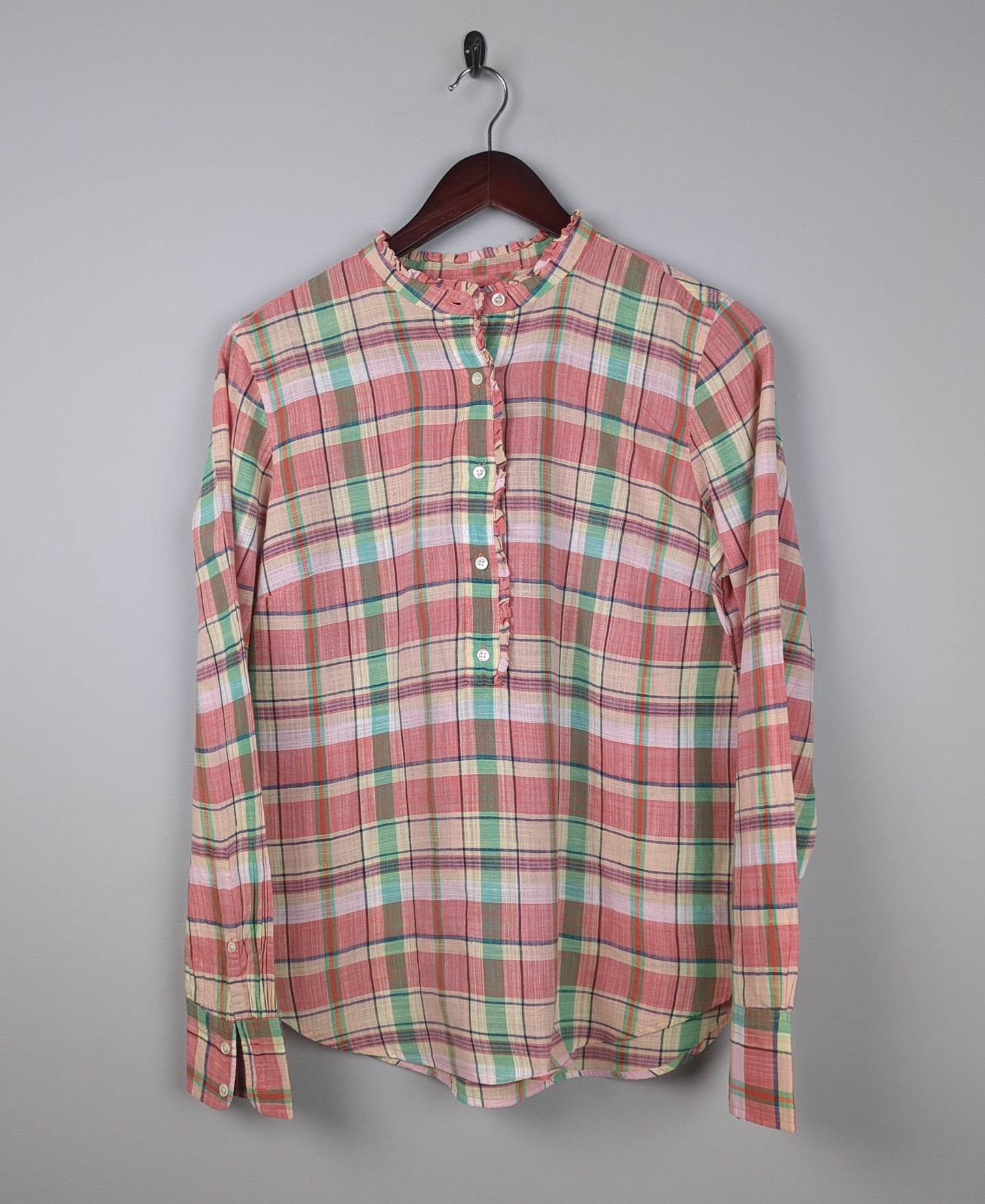 Plaid Peach