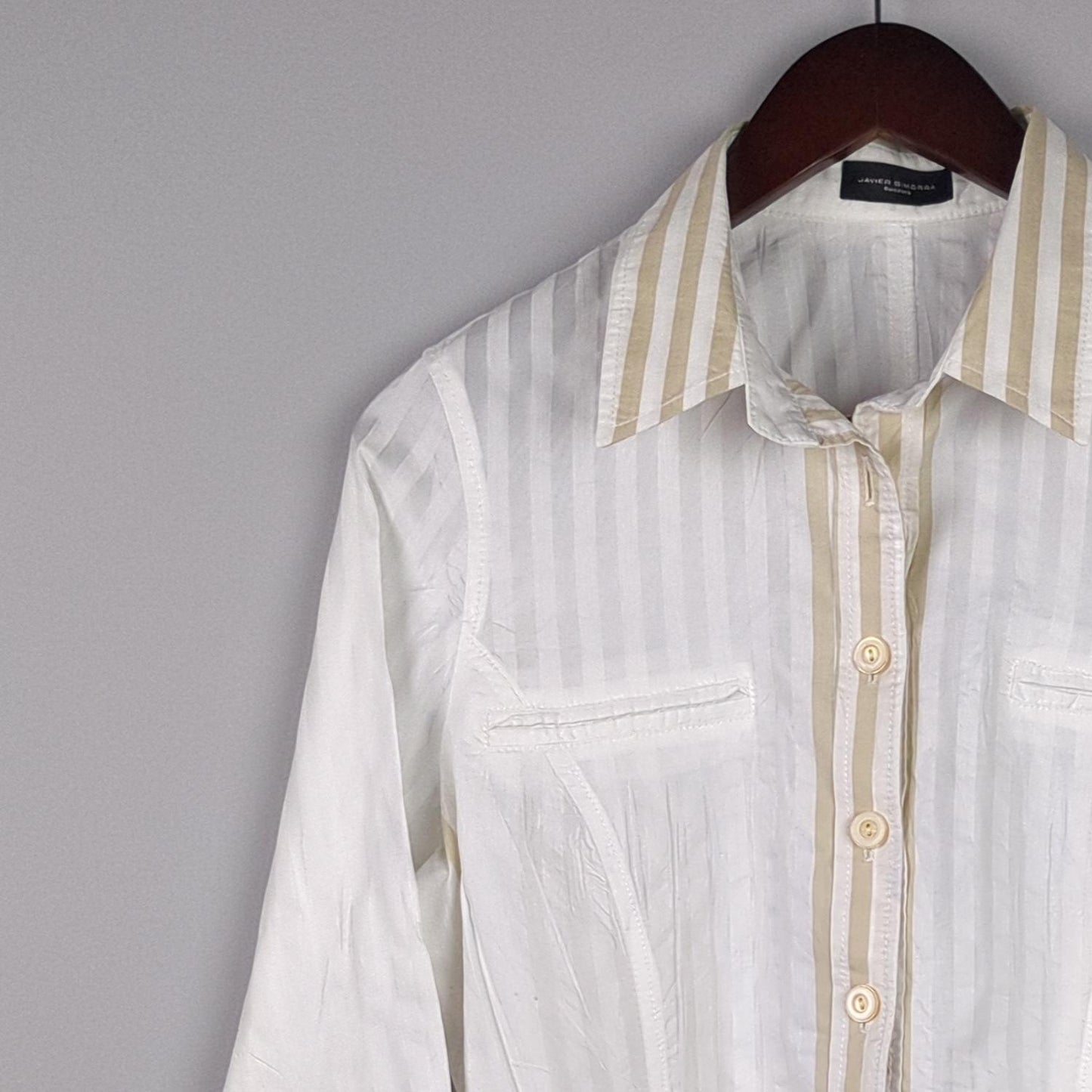 Striped Button-down Shirt