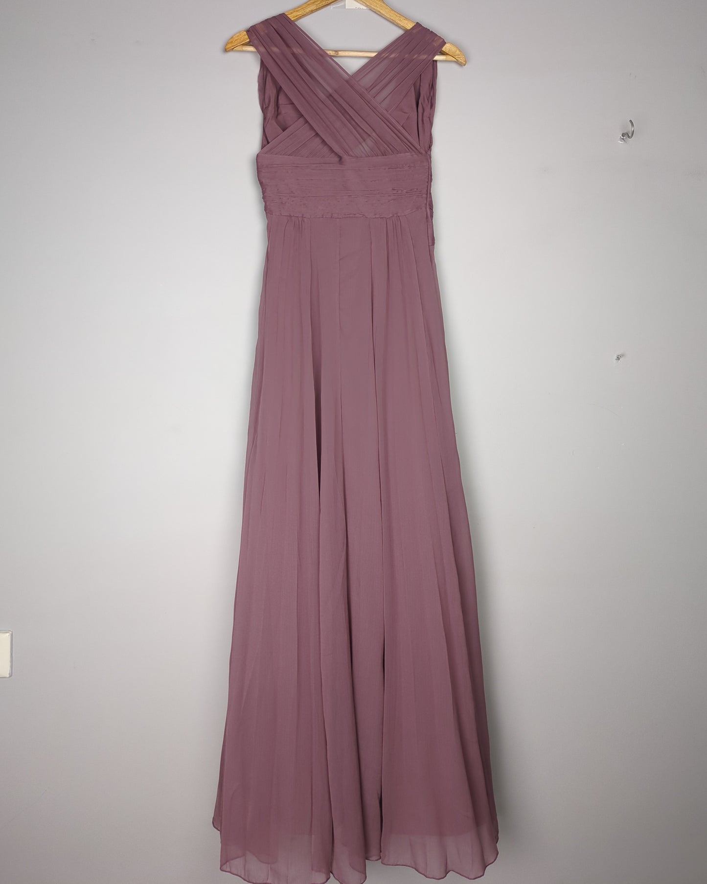 Asos Design Wine Evening Gown