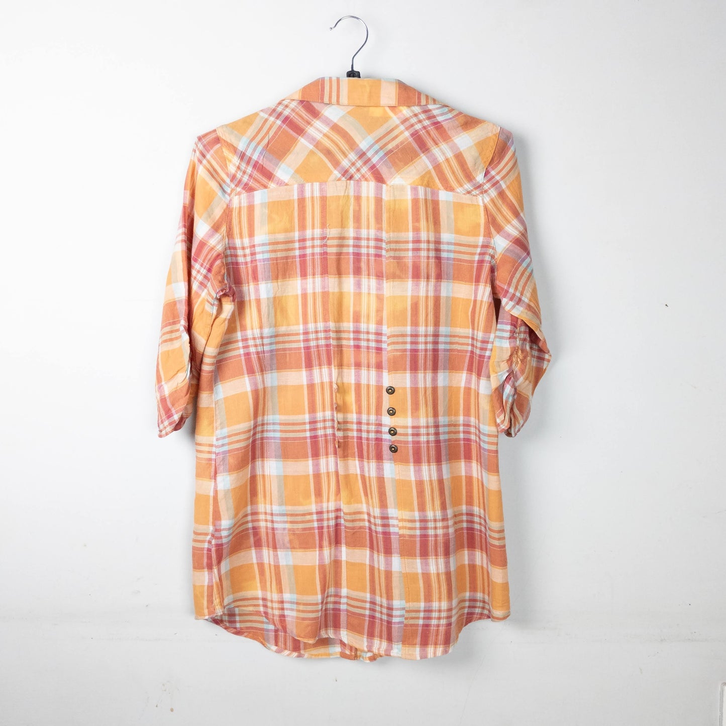 Plaid Button-Down Shirt