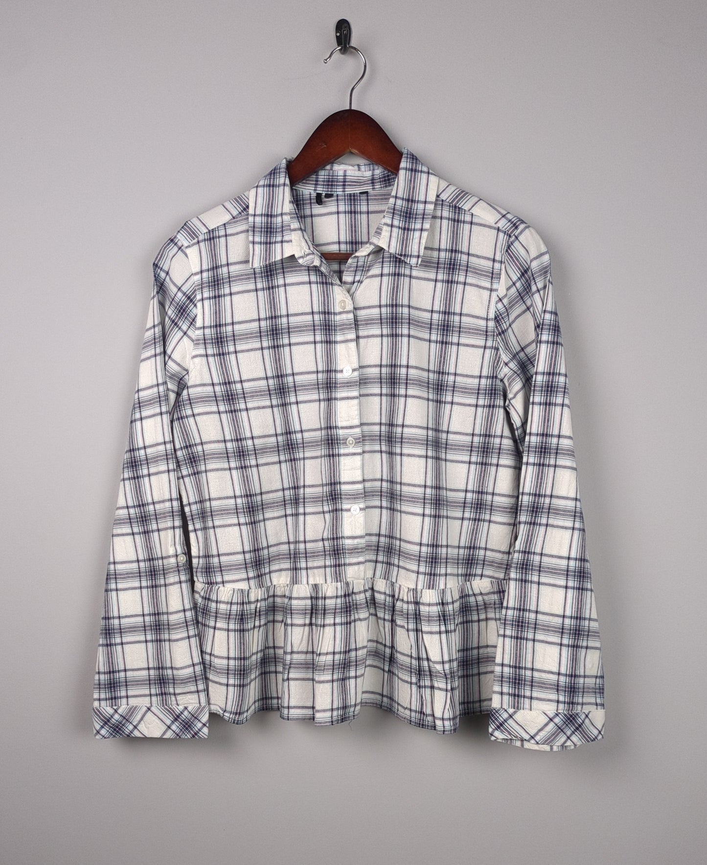 Plaid Peplum