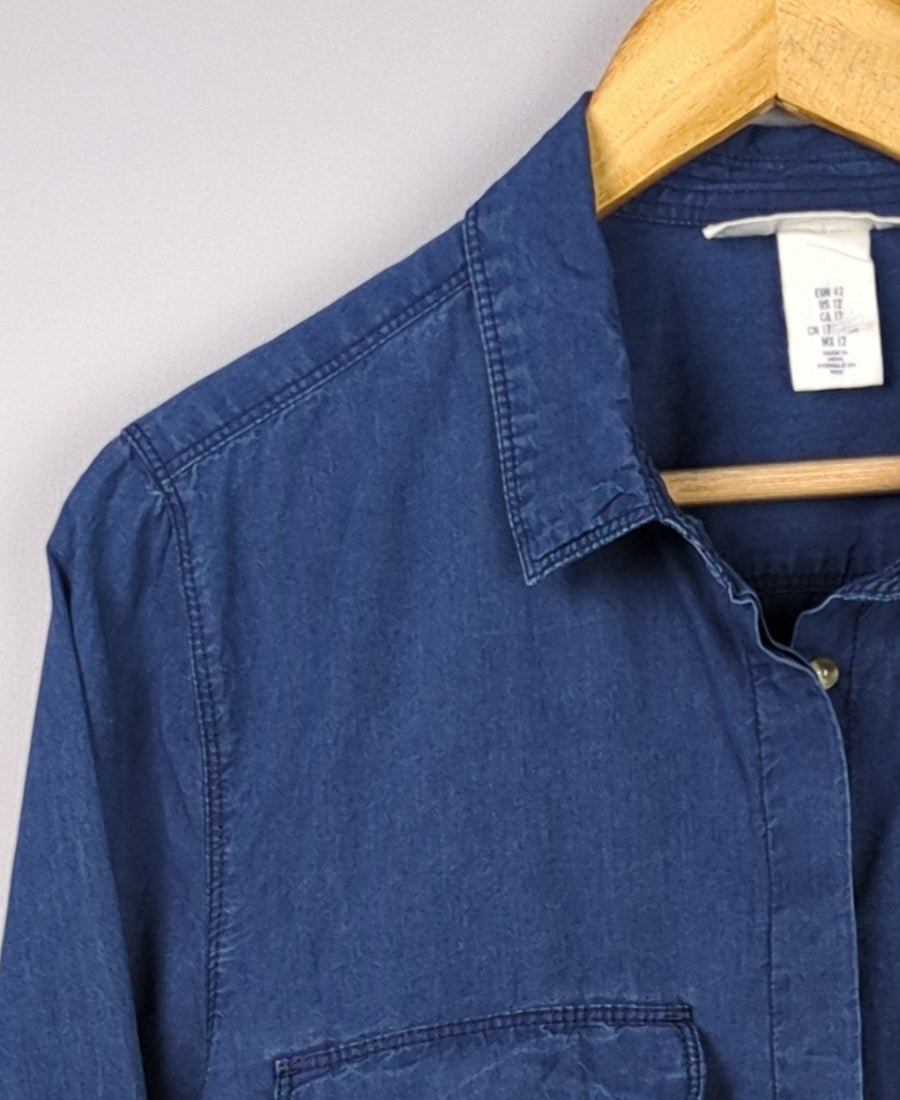 Denim Button-Down