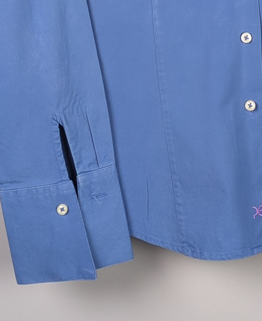 Periwinkle Button-Up