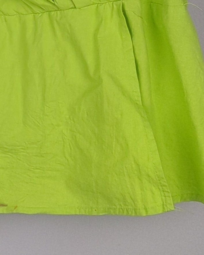 Athena Green Wrap Top