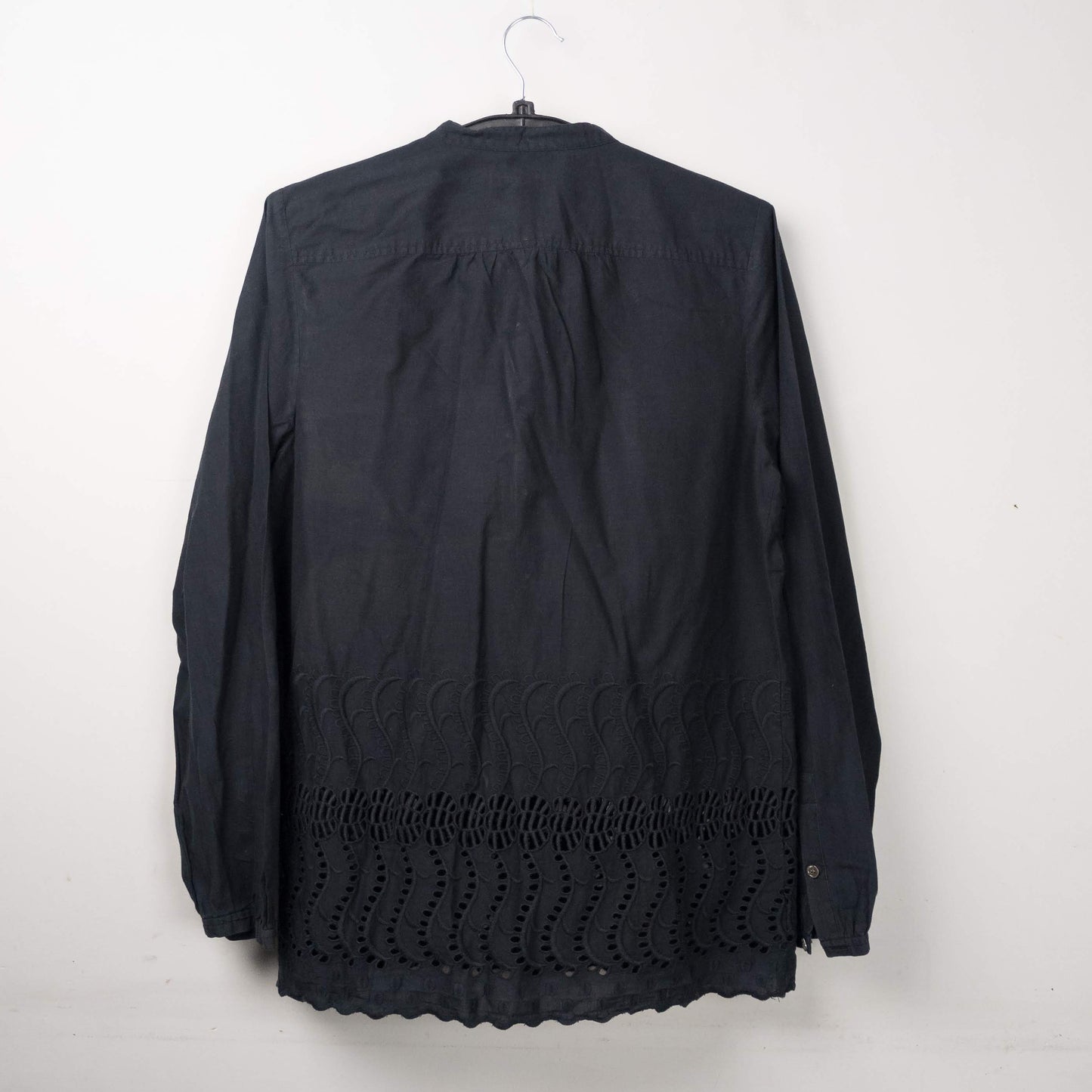 Black Chikankari Cotton Top