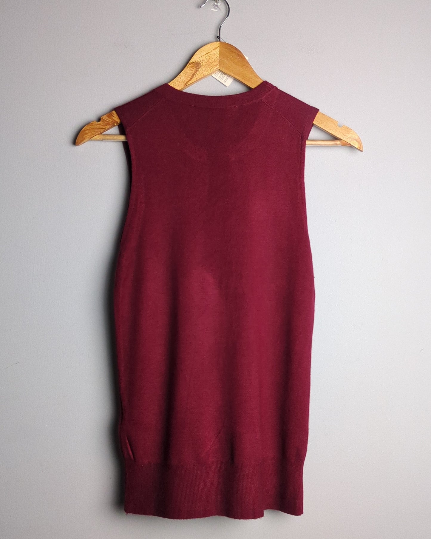 Zara Wine Knit Tank