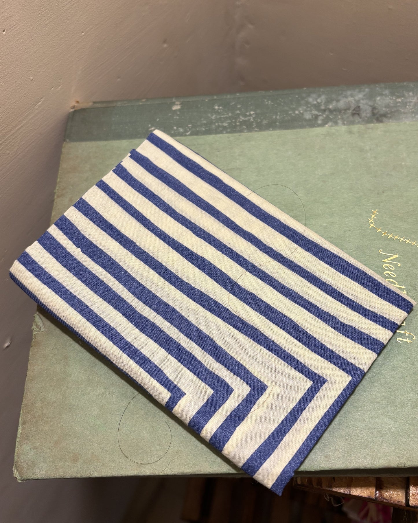 Blue Striped Bandana