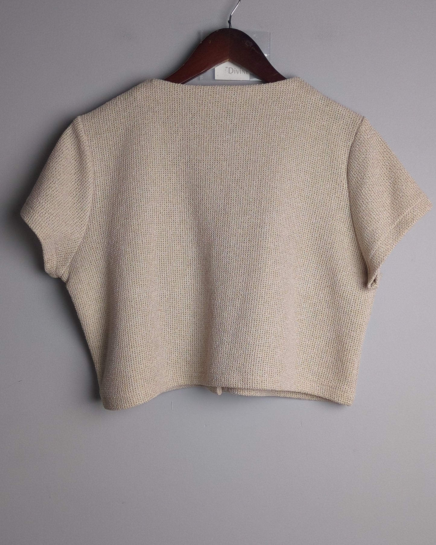 H&M Beige Tweed Jacket