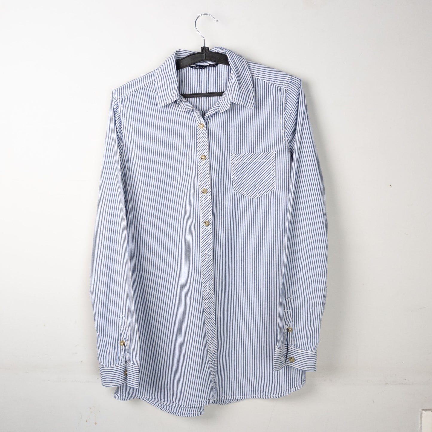 Striped Button-Up Shirt