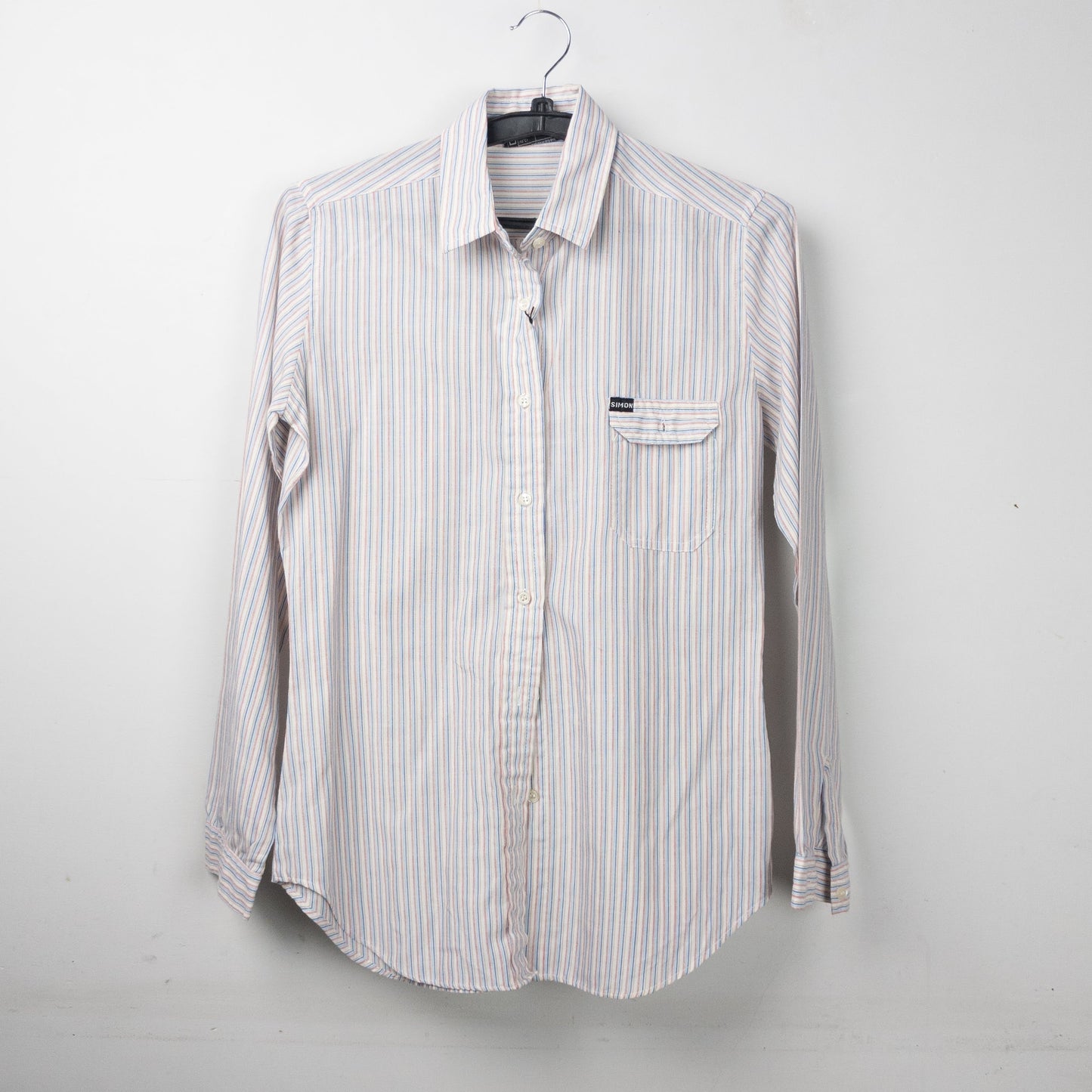 Striped Button-Up Shirt