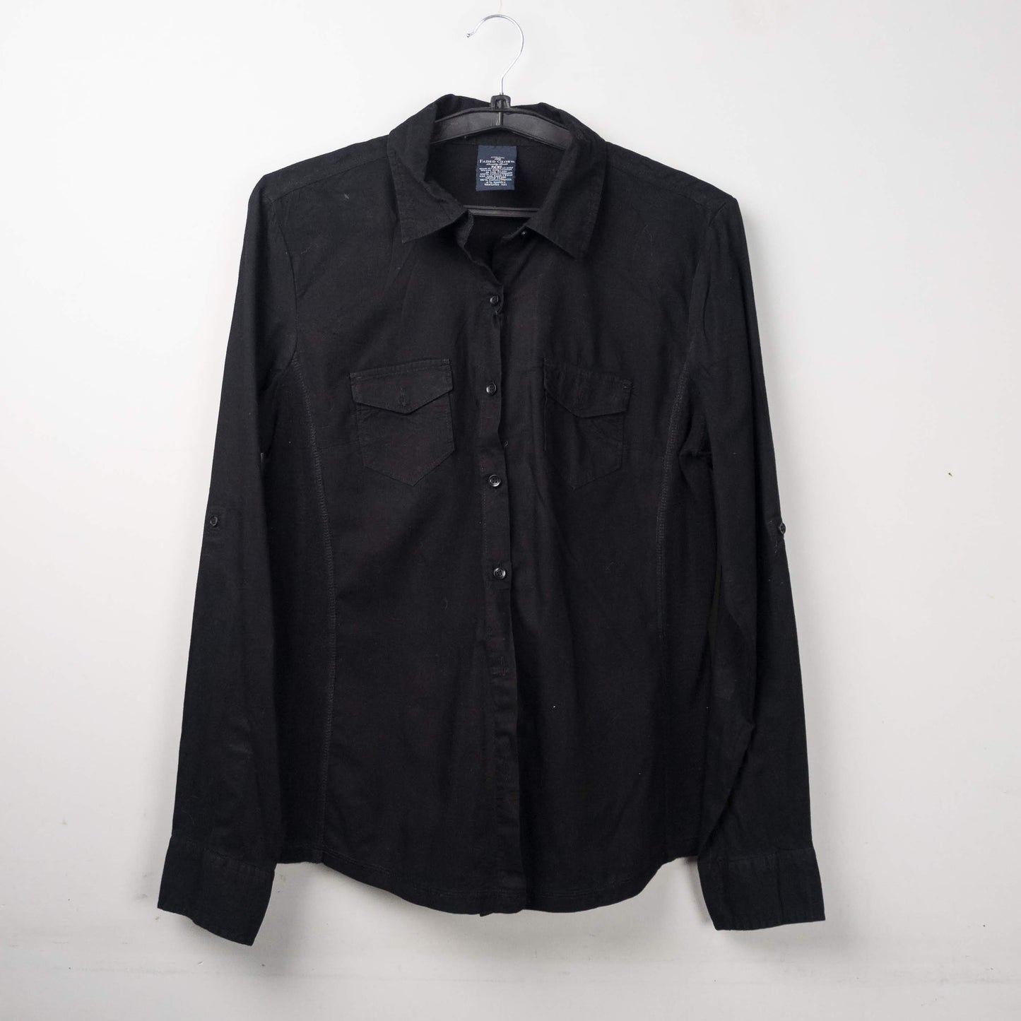 Black Button-Up Shirt