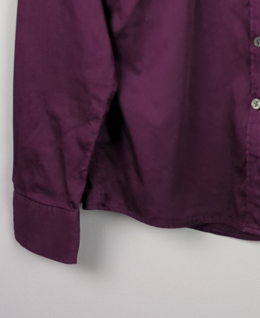 Plum Button-Down