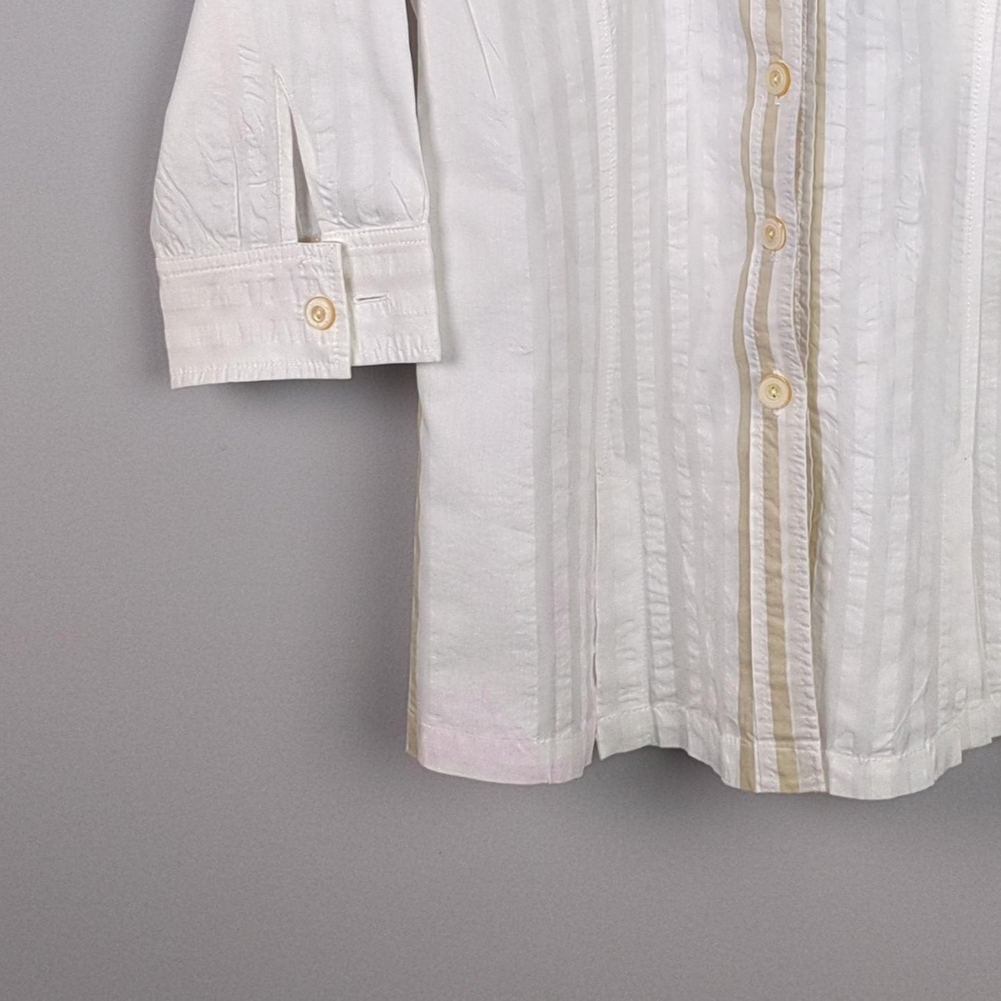 Striped Button-down Shirt