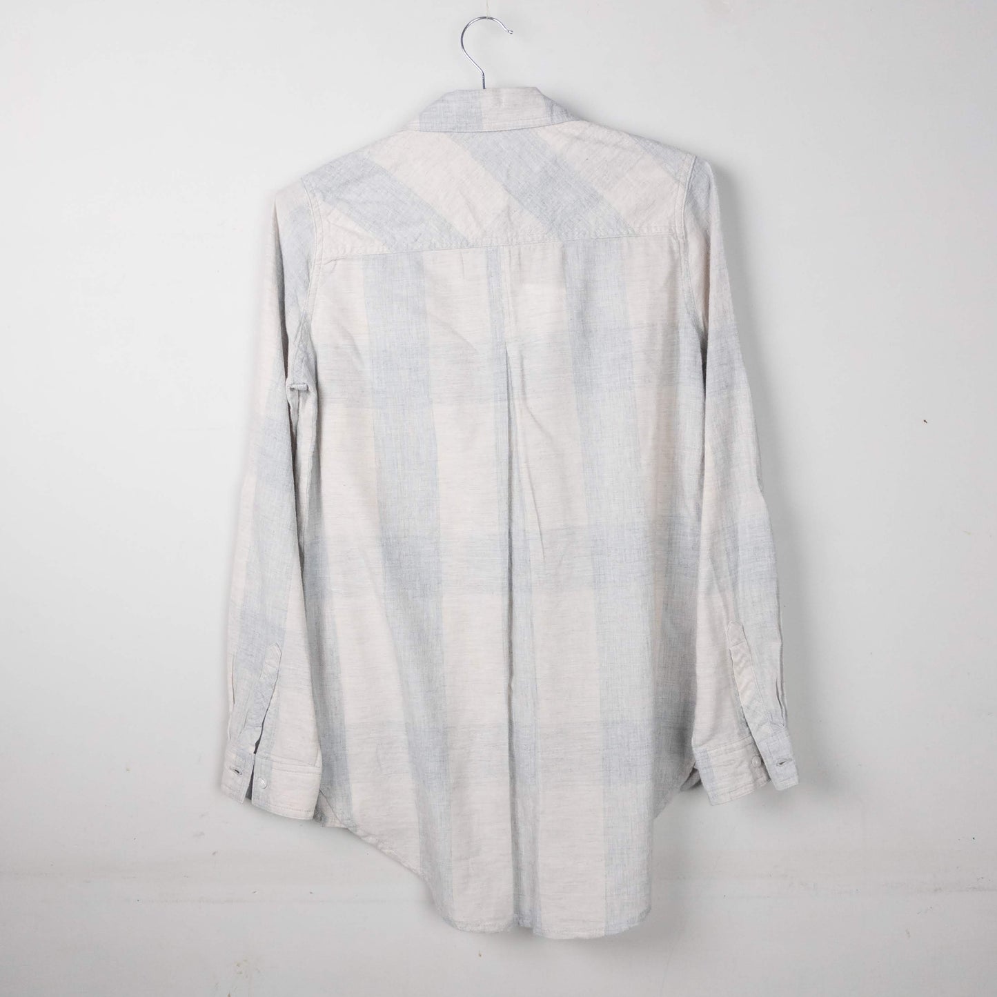 Striped Button-Up Shirt
