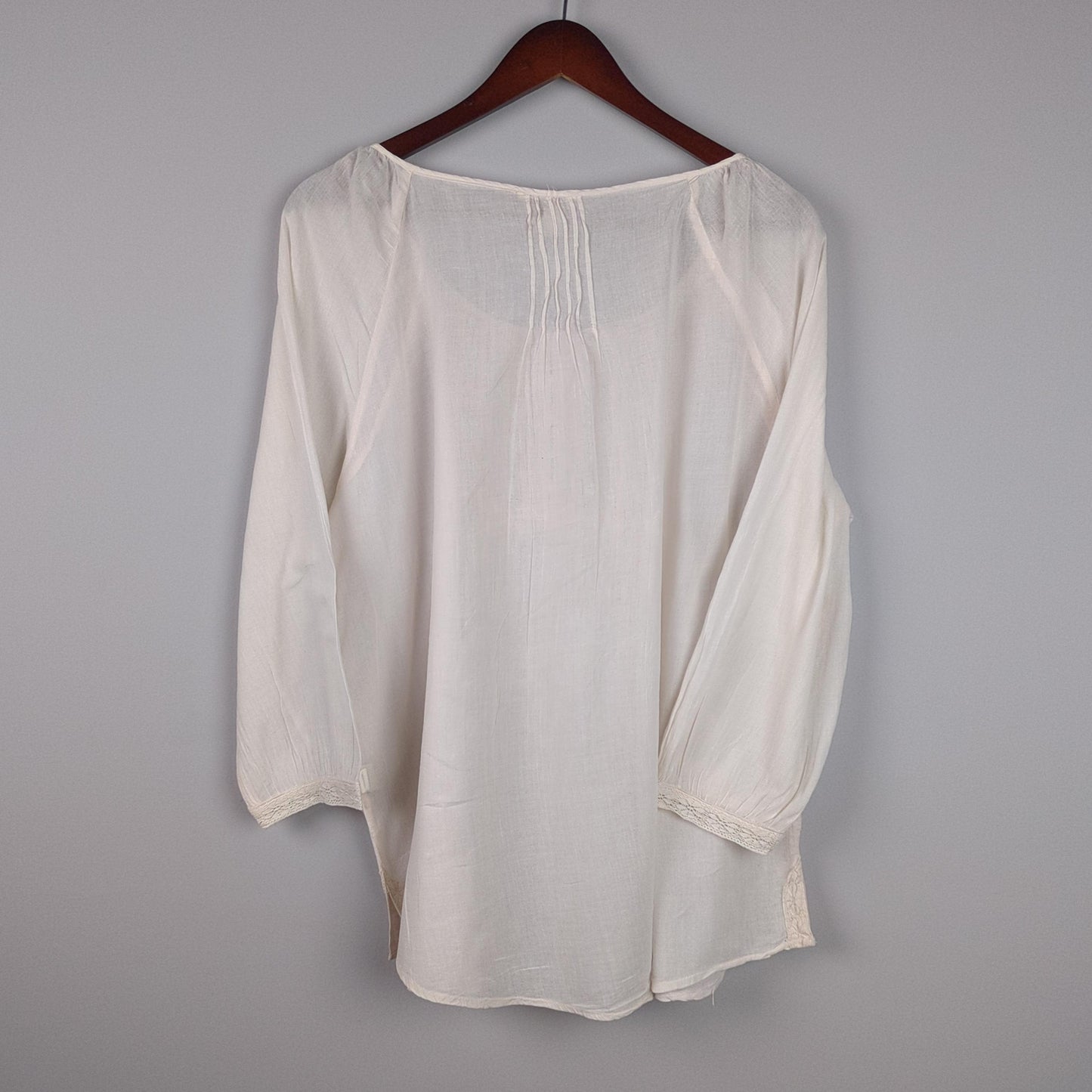 White Long Sleeve Blouse