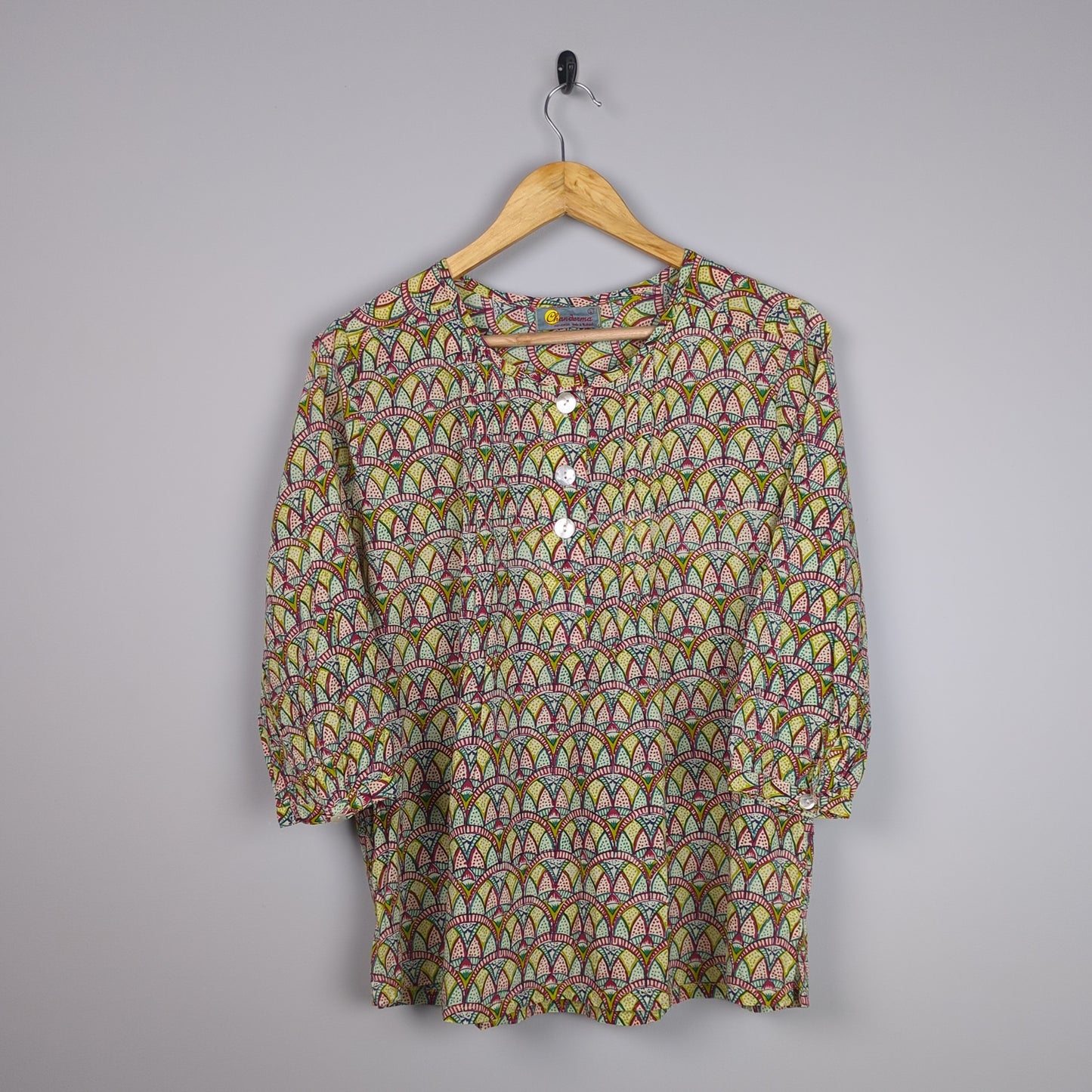 Printed Henley