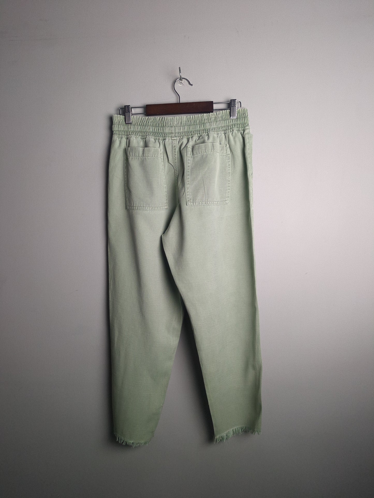 Green Casual Pants